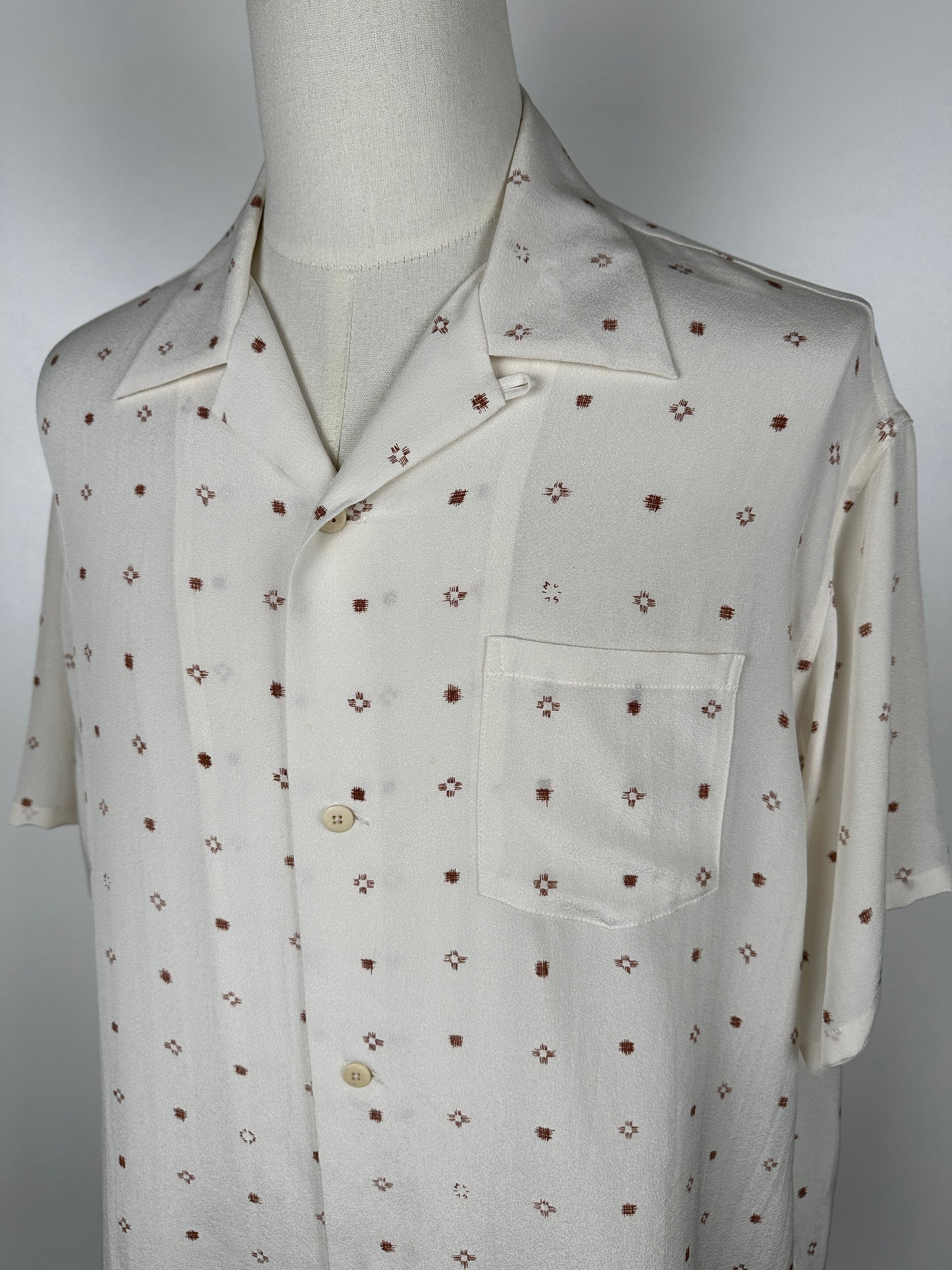 SS24 Crosby Shirt S/S (Chirimen)