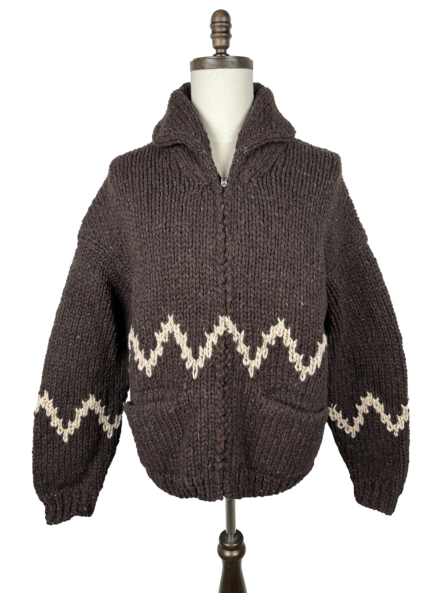 FW22 Cowichan SB Hand-Knit F.Z.