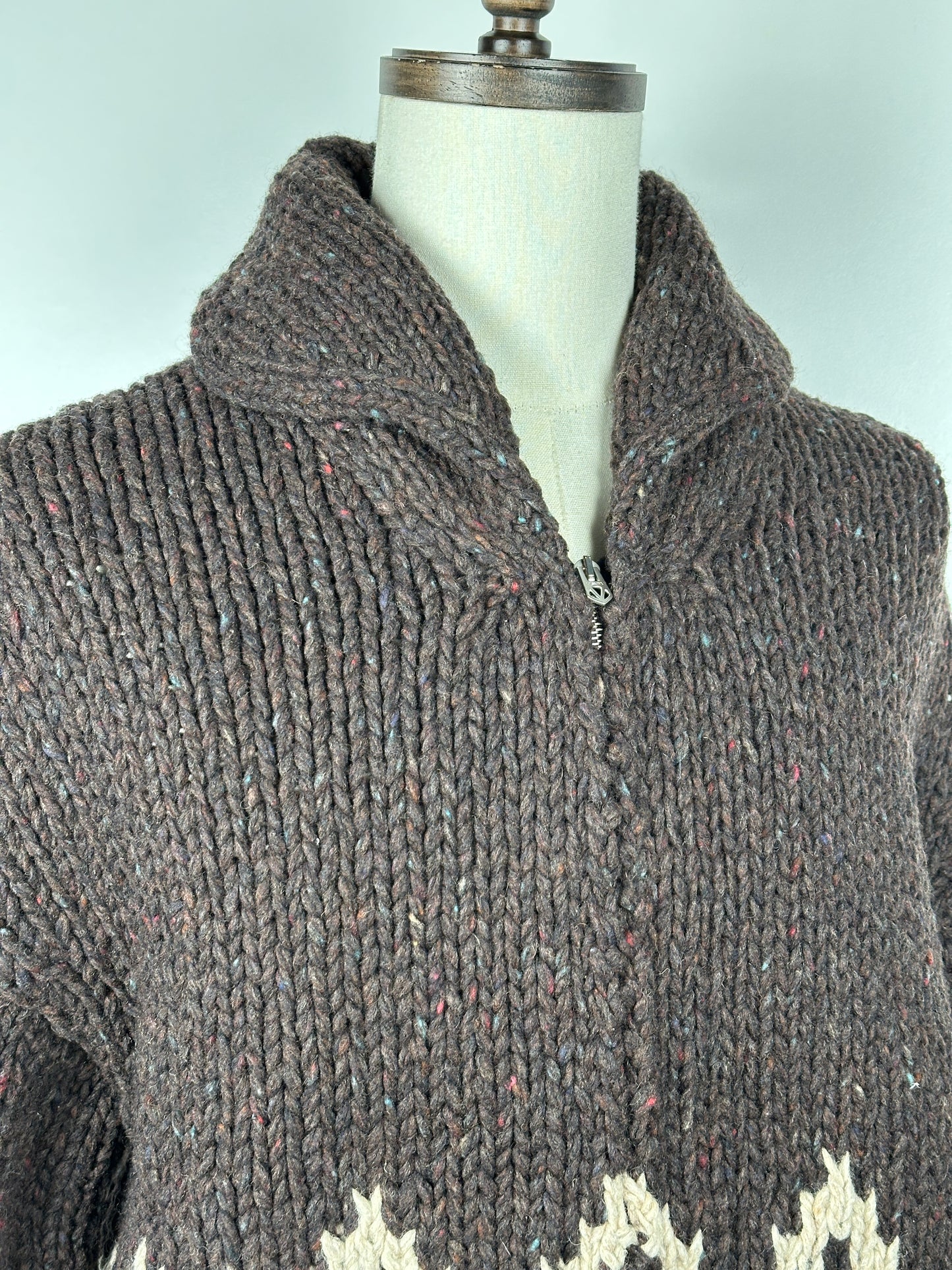 FW22 Cowichan SB Hand-Knit F.Z.