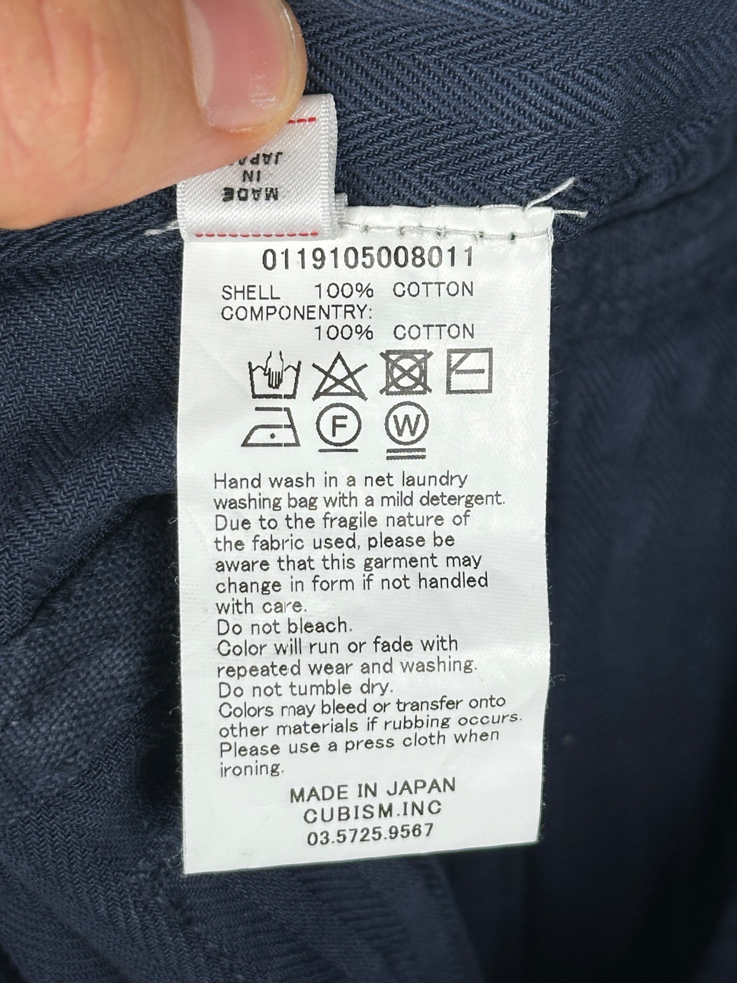 SS19 Tioga Cargo Pants (Herringbone)