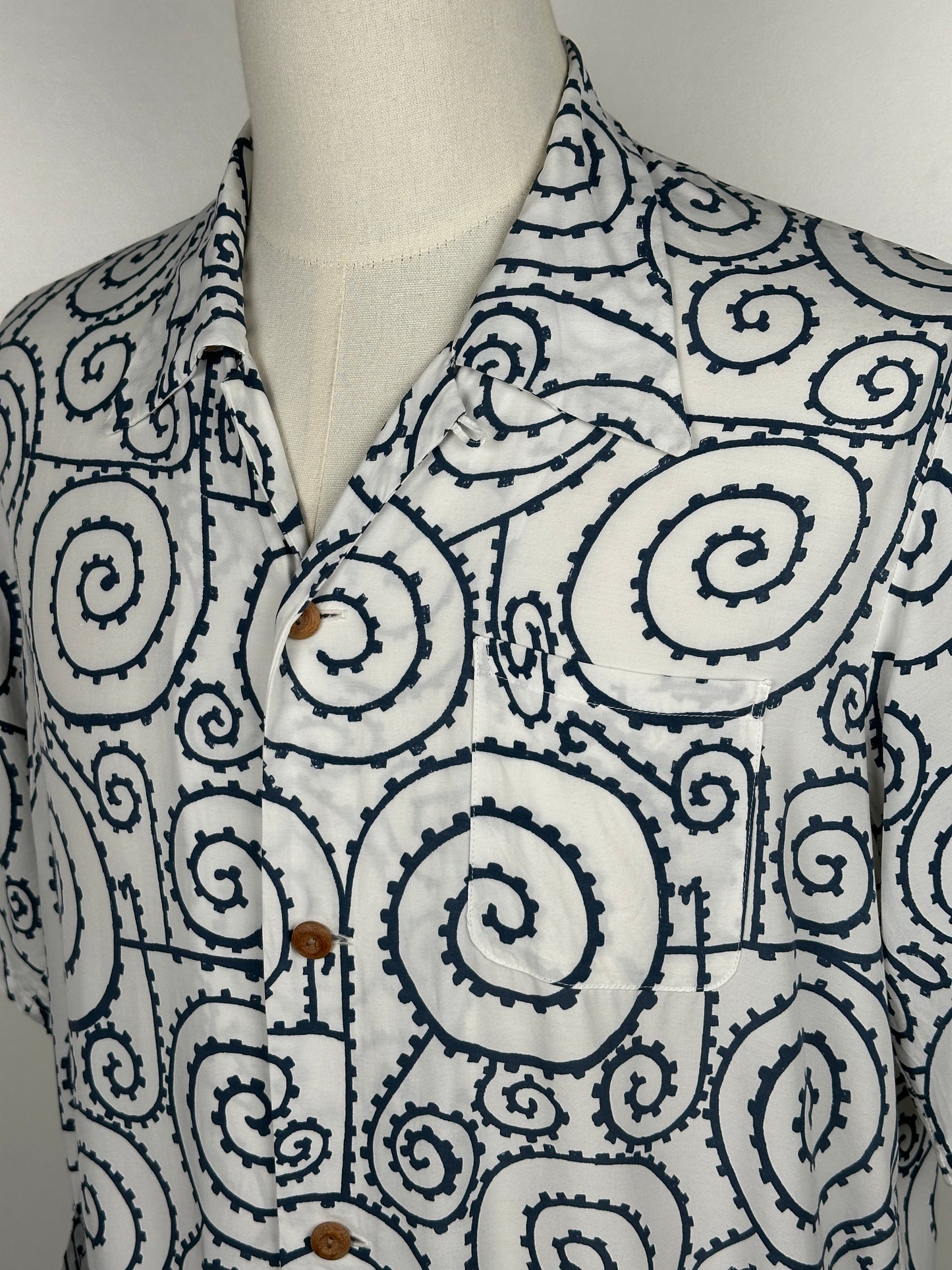 SS18 Duke Shirt Foliage S/S