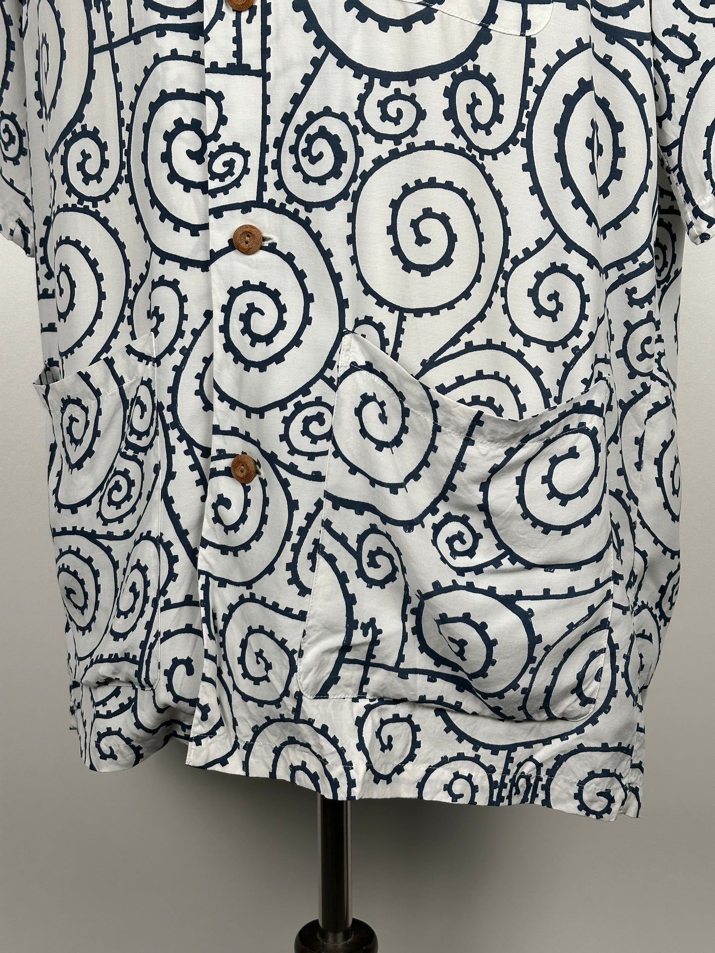 SS18 Duke Shirt Foliage S/S