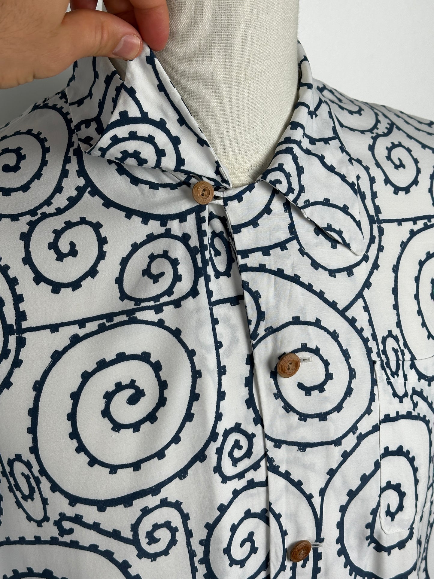 SS18 Duke Shirt Foliage S/S