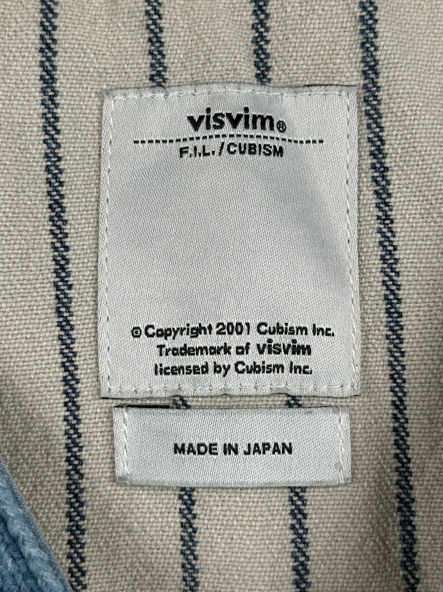 SS16 Dugout Shirt S/S (Indigo Stripes)