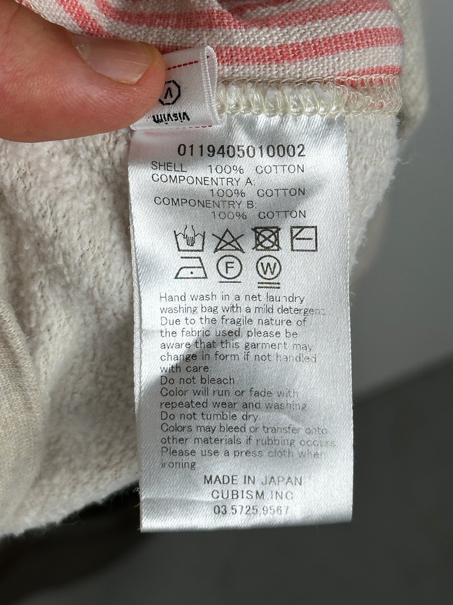 FW19 SPOT Jumbo Hoodie P.O. Stripes