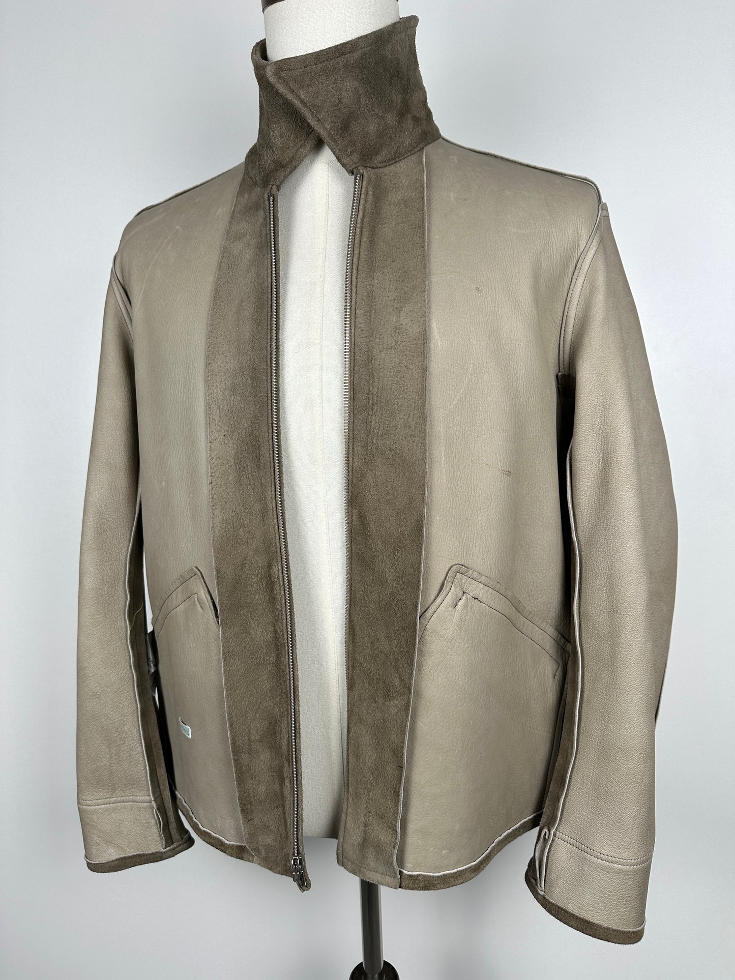 SS23 Leather Sports Jacket