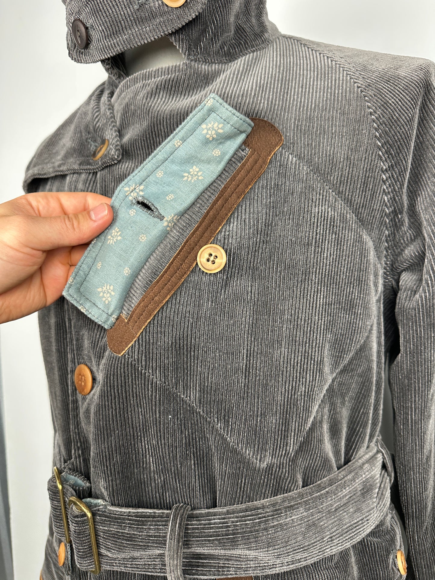 FW14 Hendee Trench (Wale Corduroy)