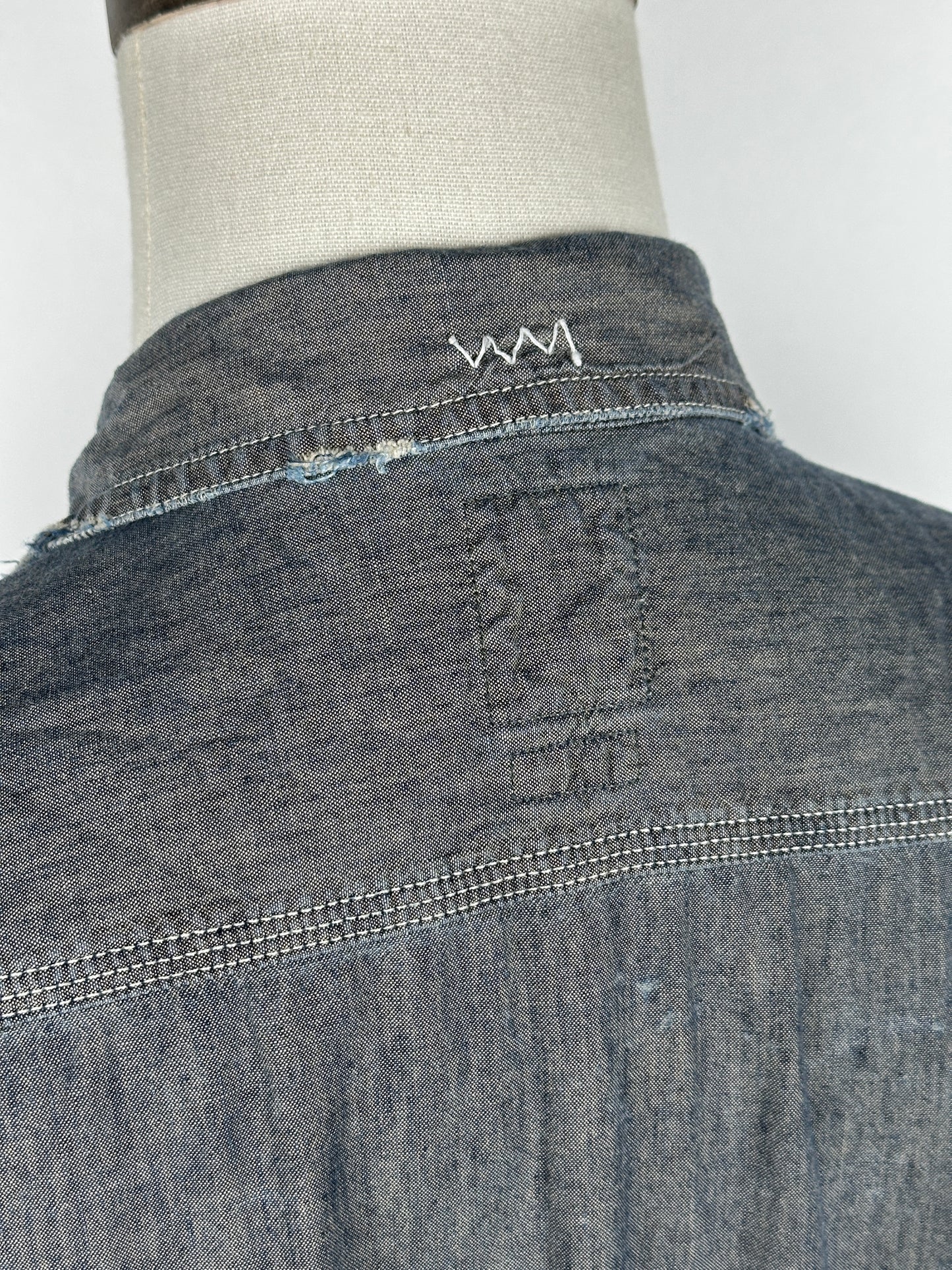 FW19 Hemi Work Shirt L/S (C/SI) DMGD *F.I.L. Exclusive