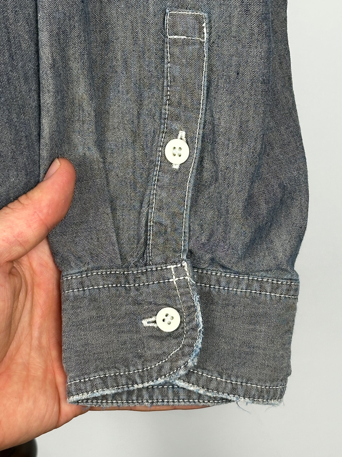 FW19 Hemi Work Shirt L/S (C/SI) DMGD *F.I.L. Exclusive