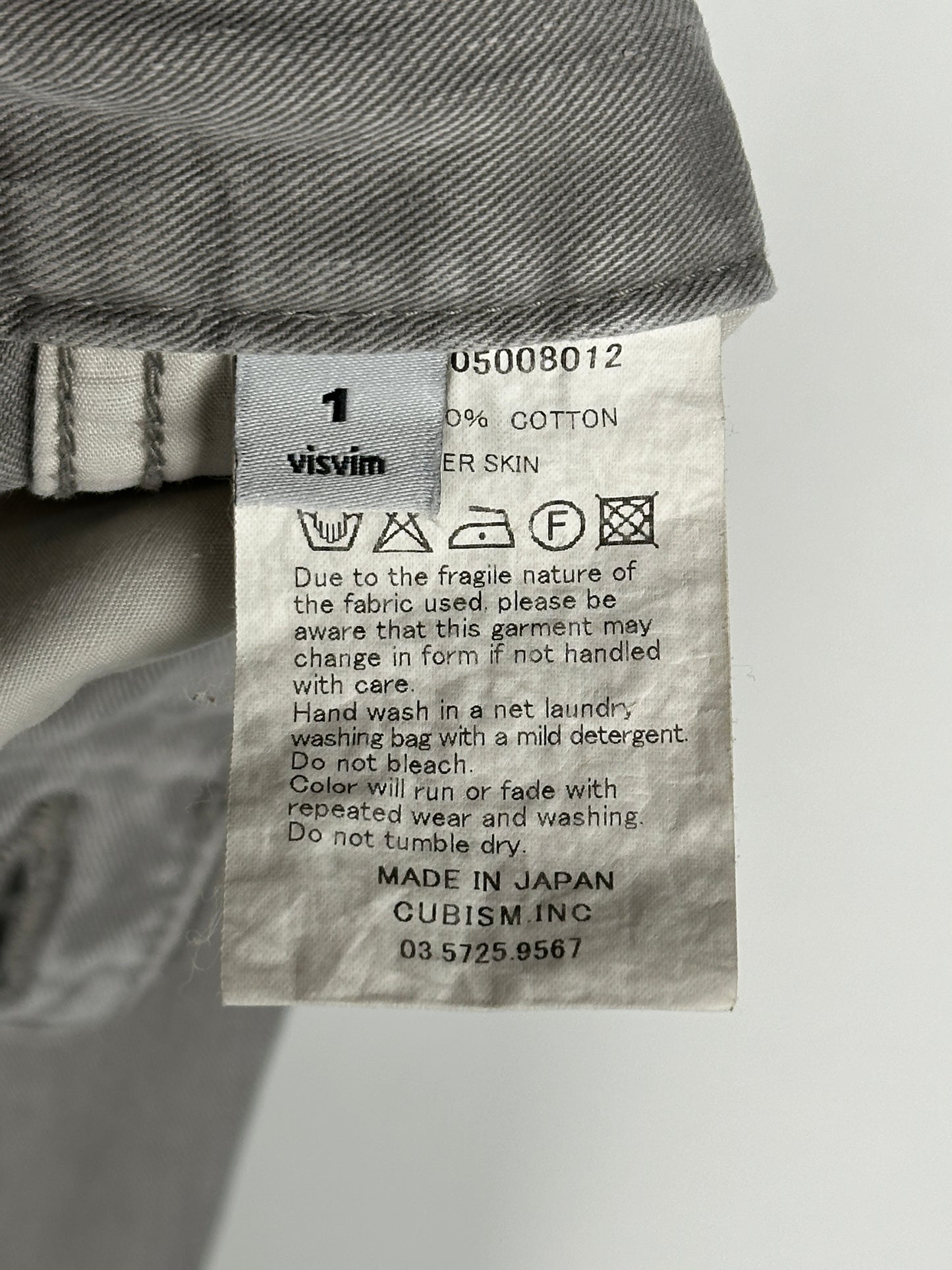 FW13 Fluxus 03 Chino Damaged