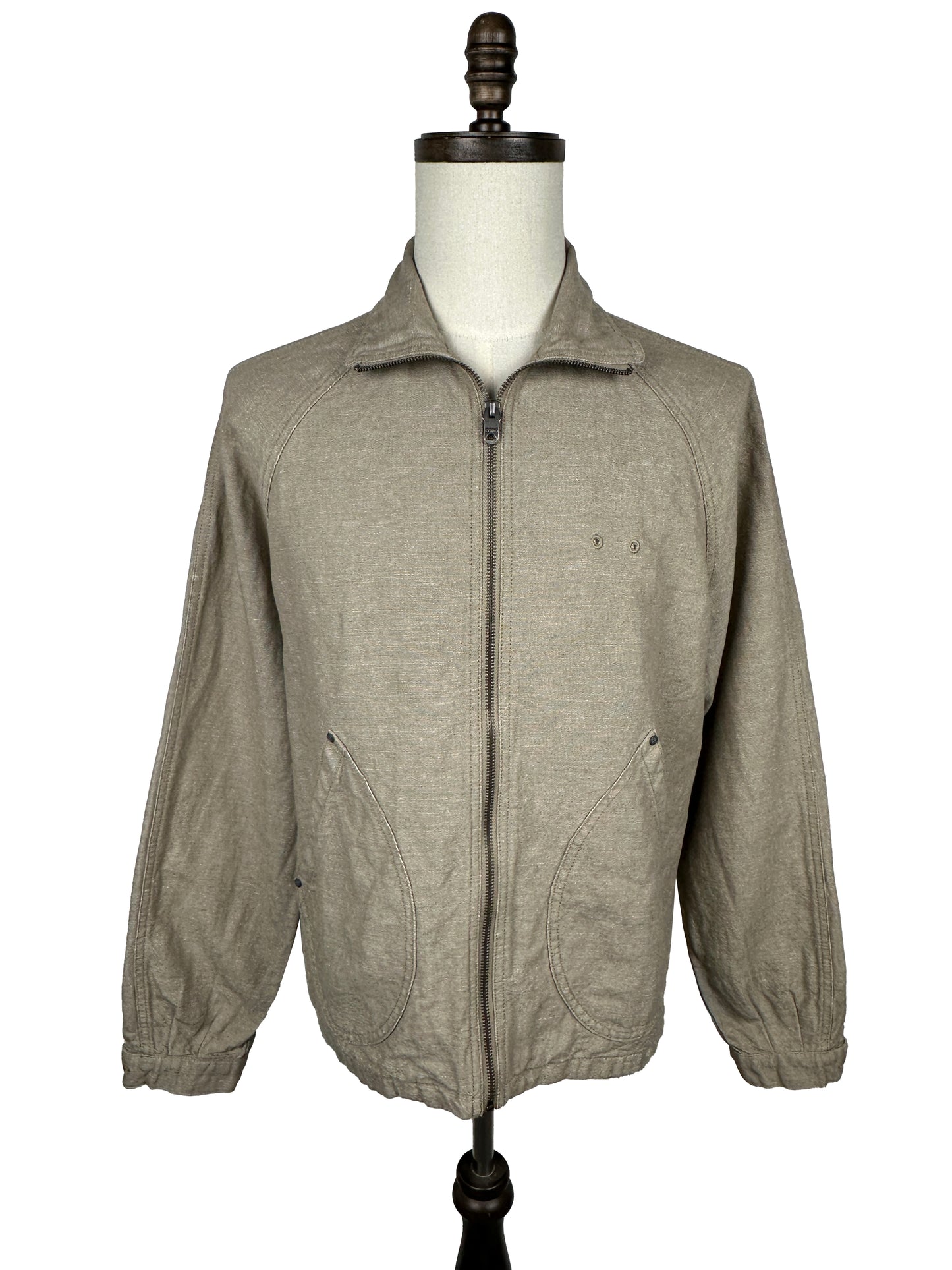 Short Flight Jacket (Cotton/Linen)