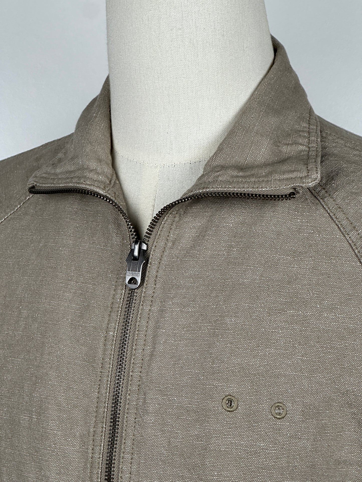 Short Flight Jacket (Cotton/Linen)