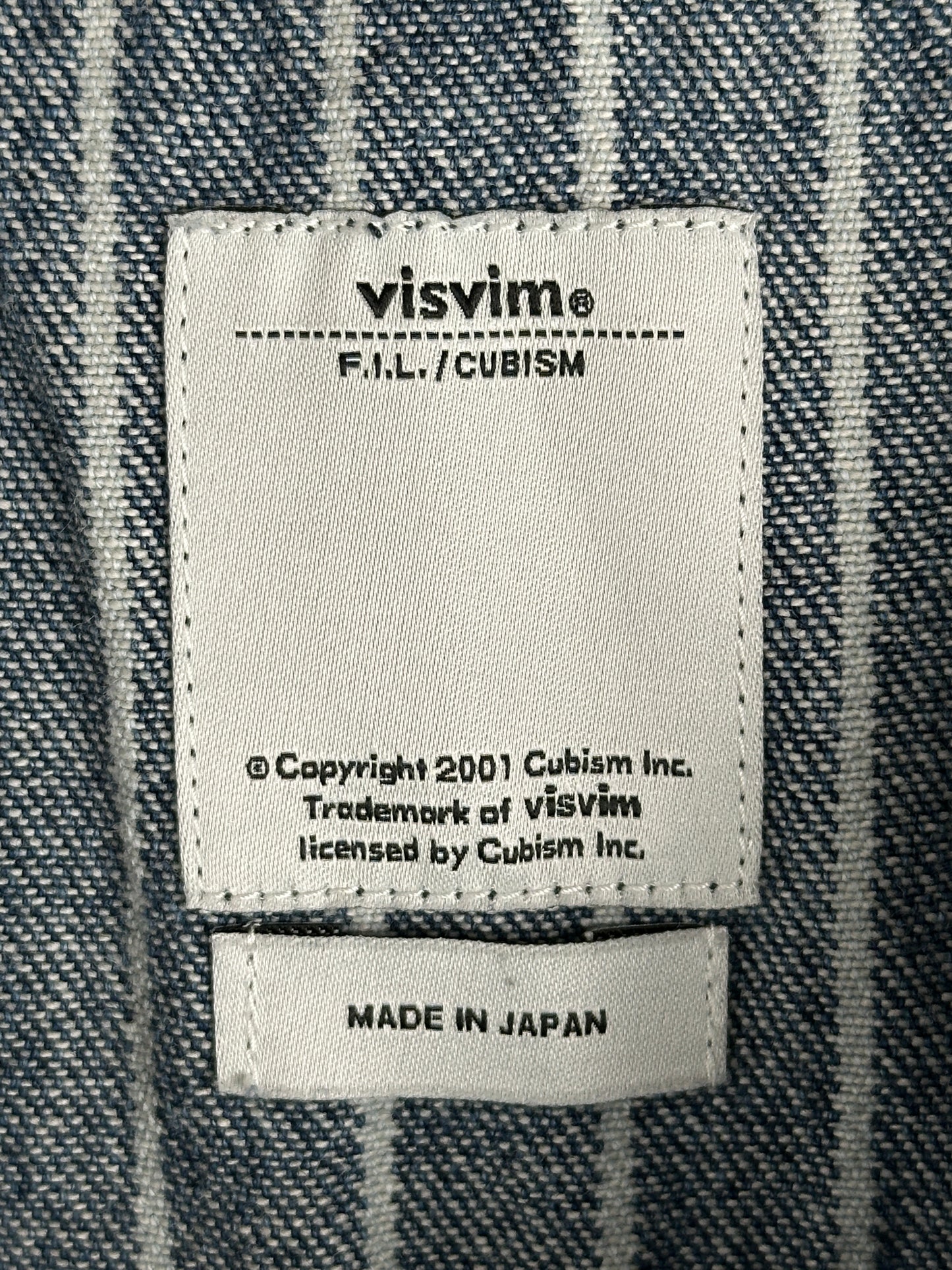 SS16 Dugout Shirt S/S (Indigo Stripes)
