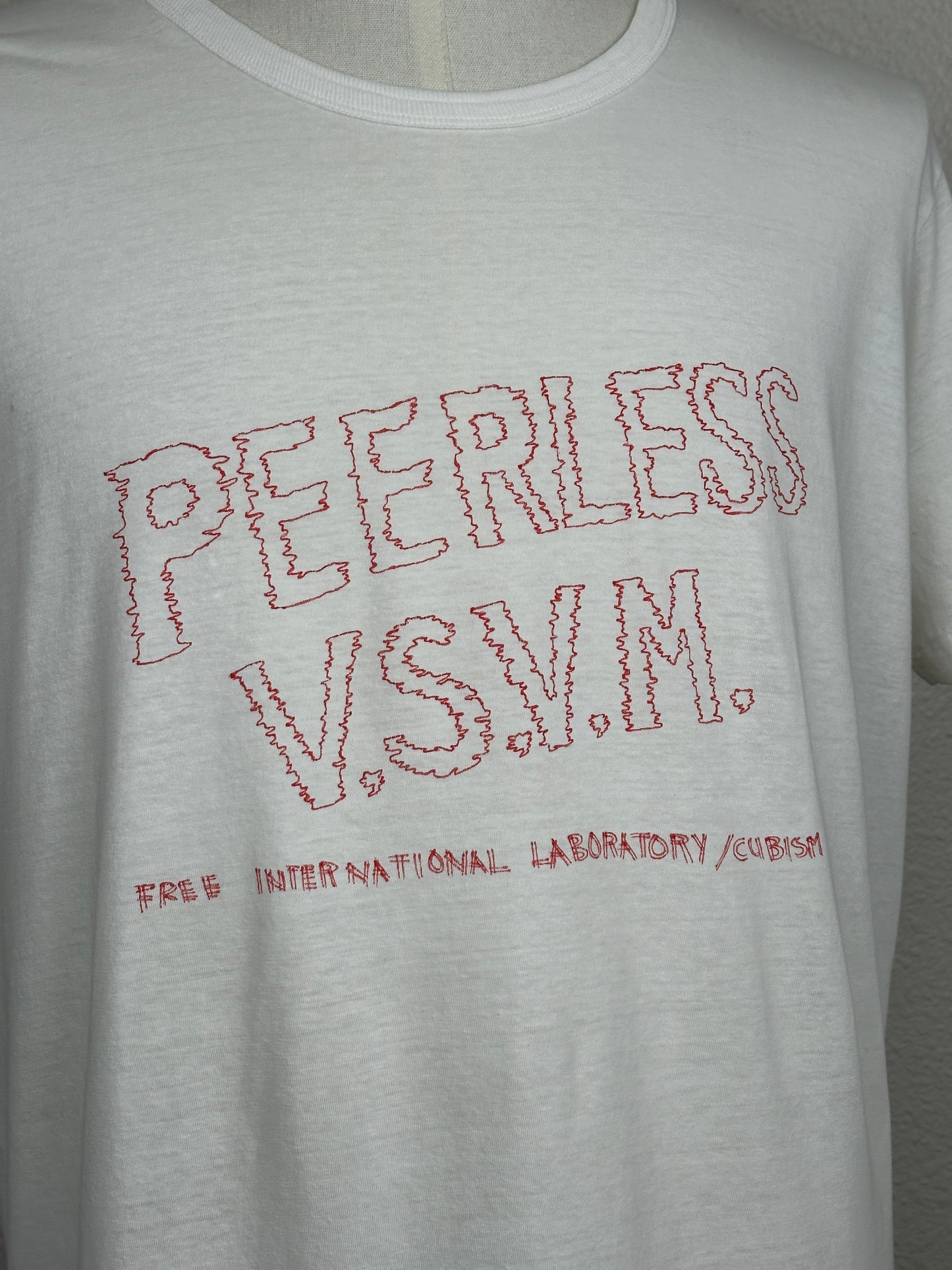 SS18 Wide Tee S/S Peerless Sketch