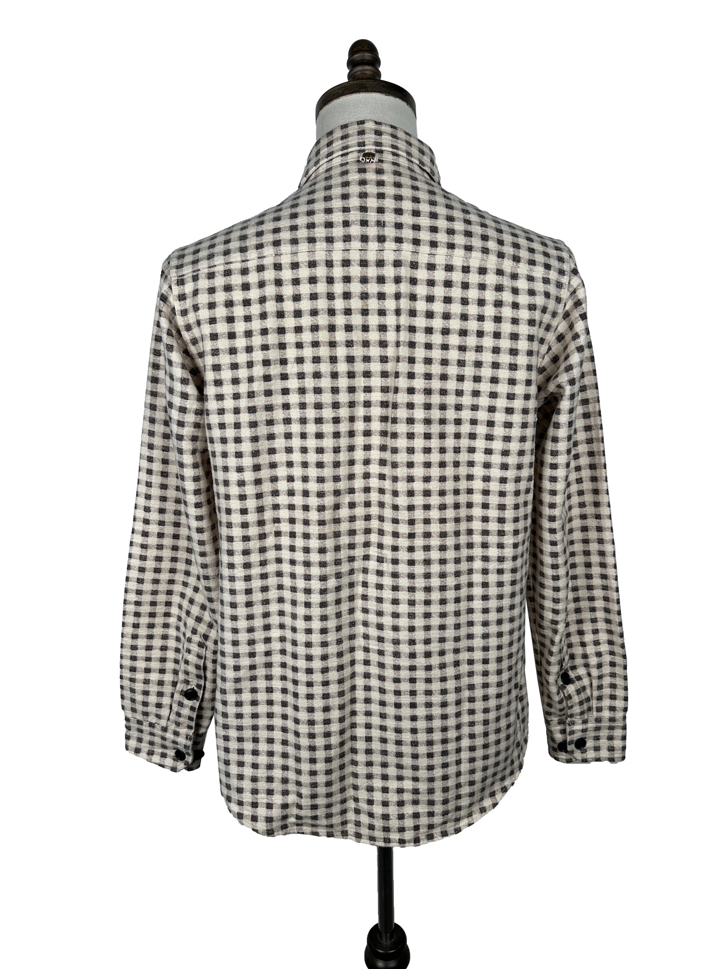FW16 Black Elk Flannel (Gingham Check)