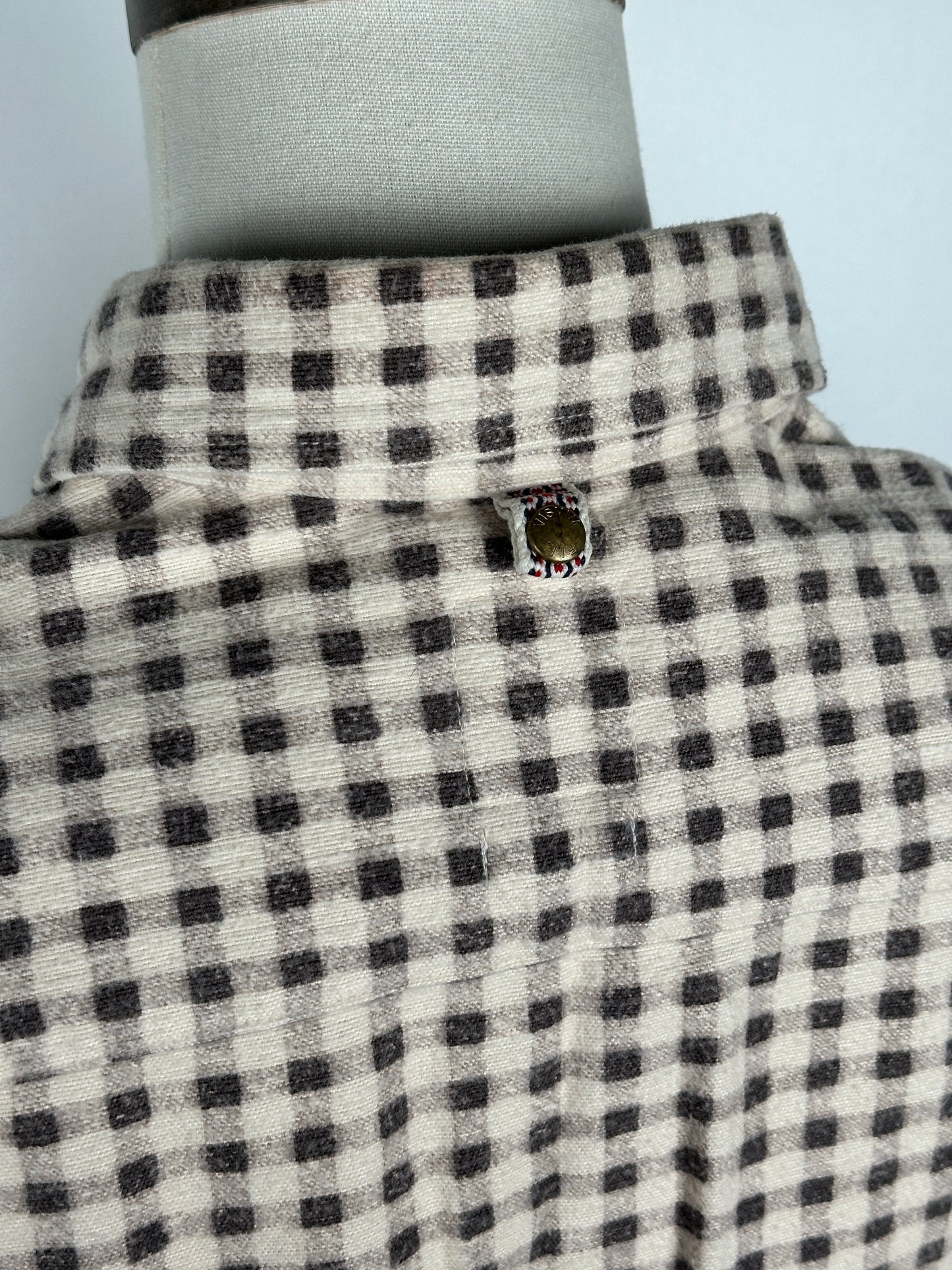 FW16 Black Elk Flannel (Gingham Check)