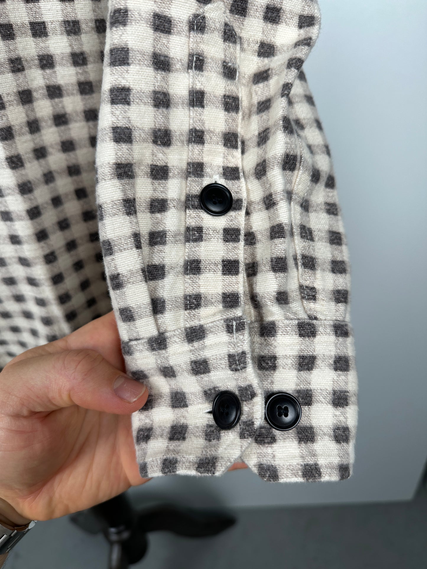 FW16 Black Elk Flannel (Gingham Check)