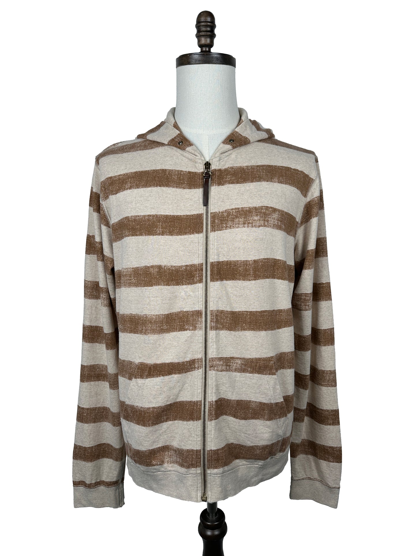 SS12 Papyrus Border Hoodie F.Z.