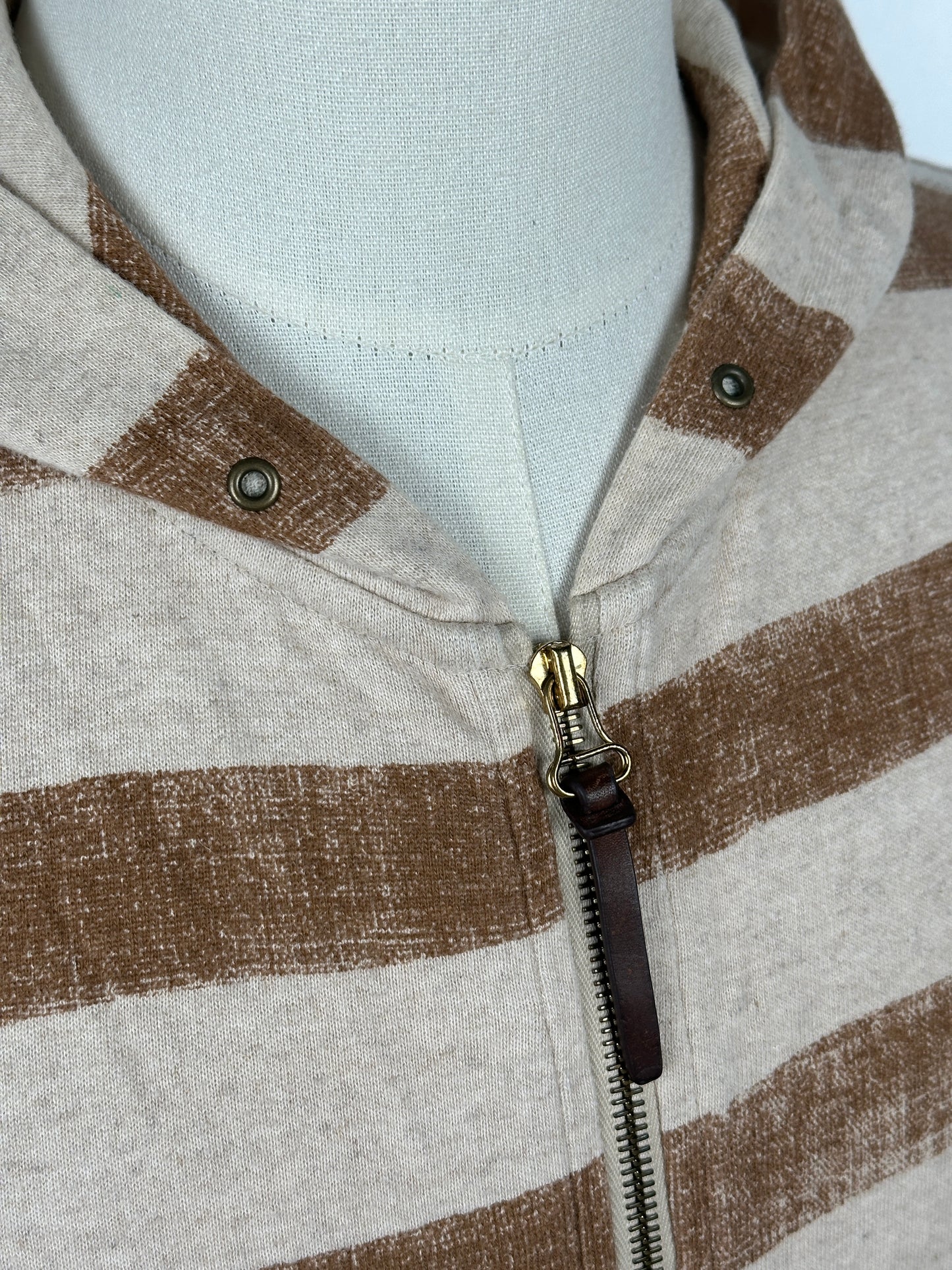 SS12 Papyrus Border Hoodie F.Z.