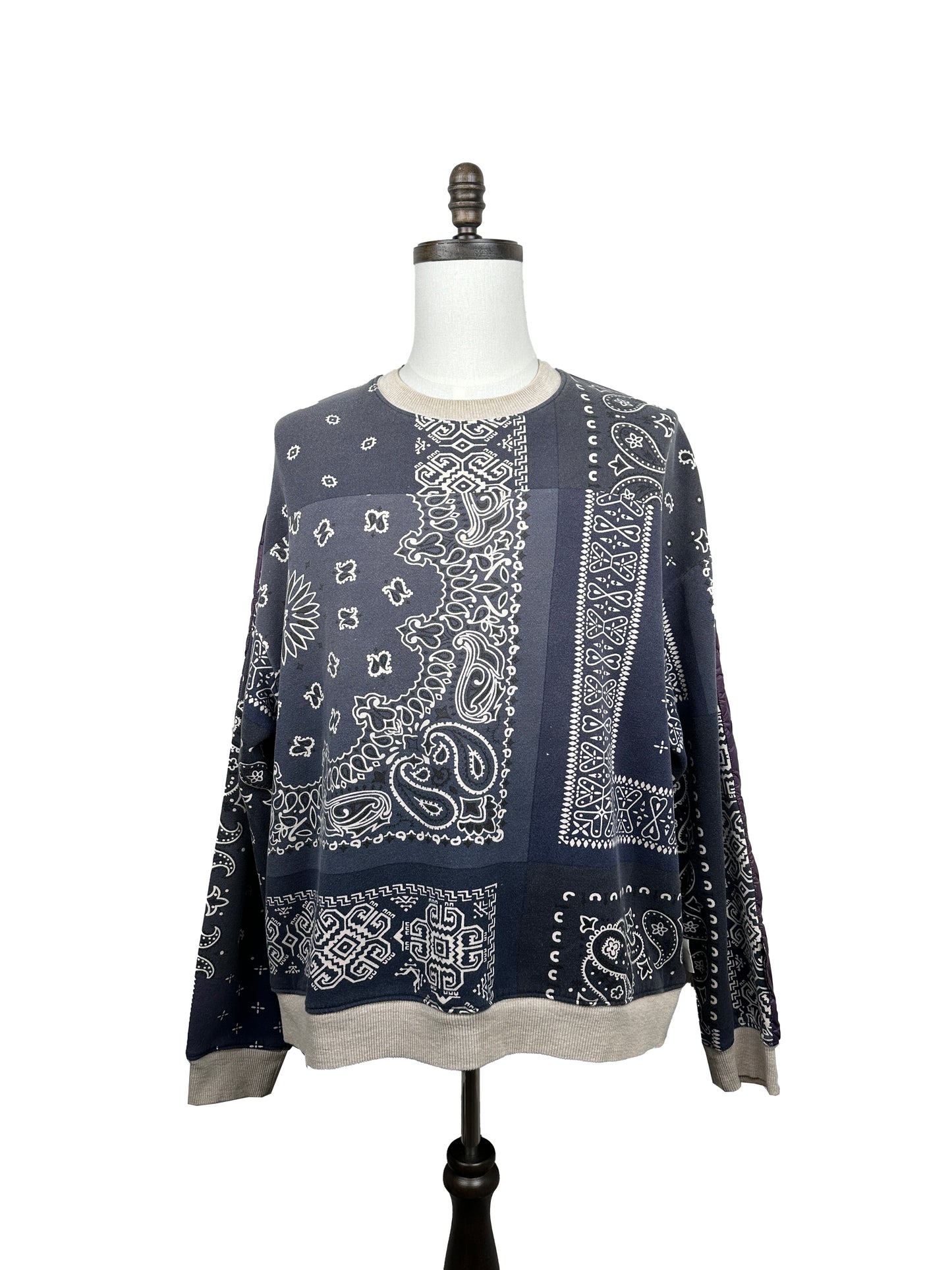 FW19 Fleecy Knit Bandana Bivouac Big Sweater