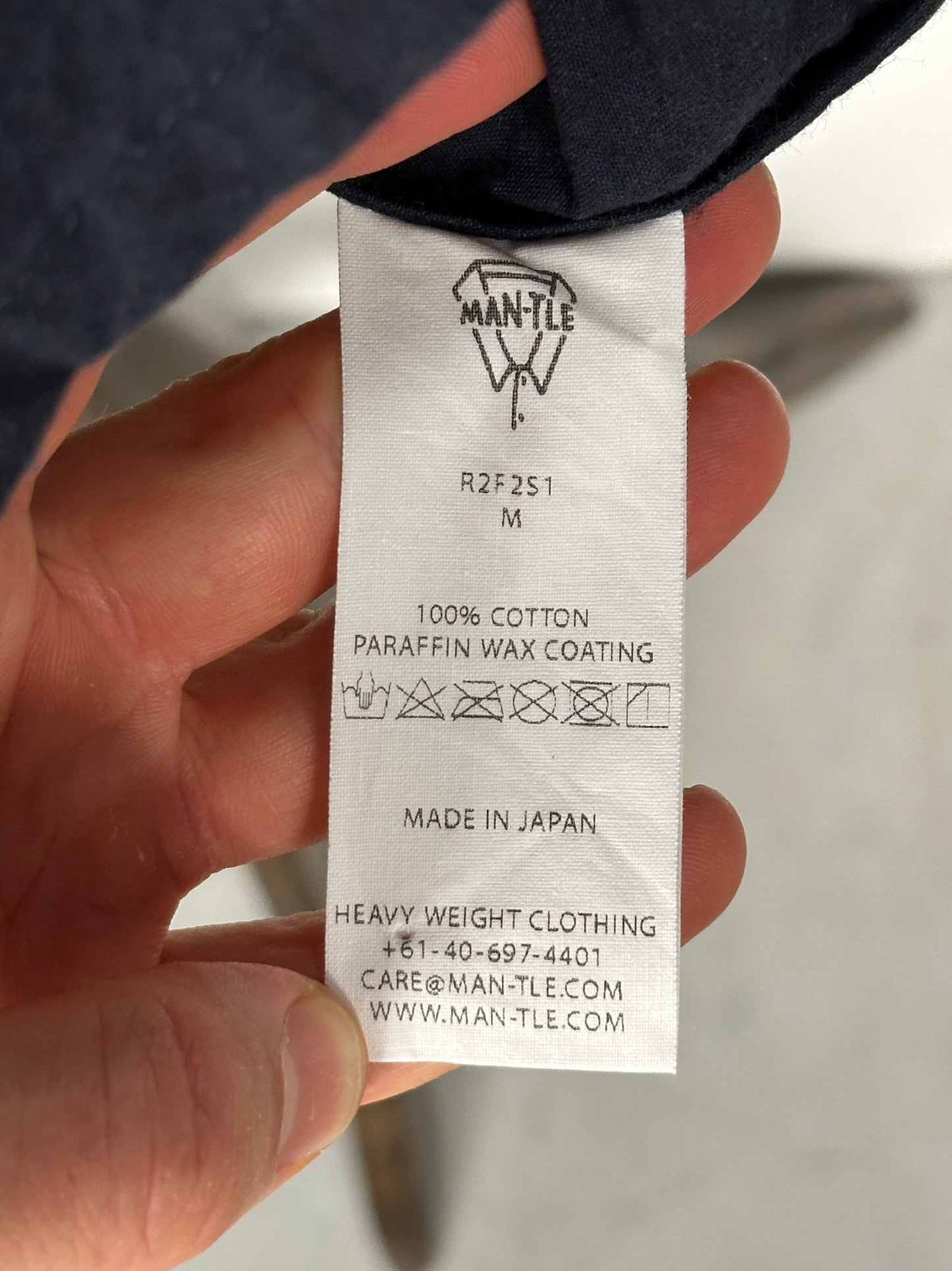 FW16 R0S1 Paraffin Wax Shirt