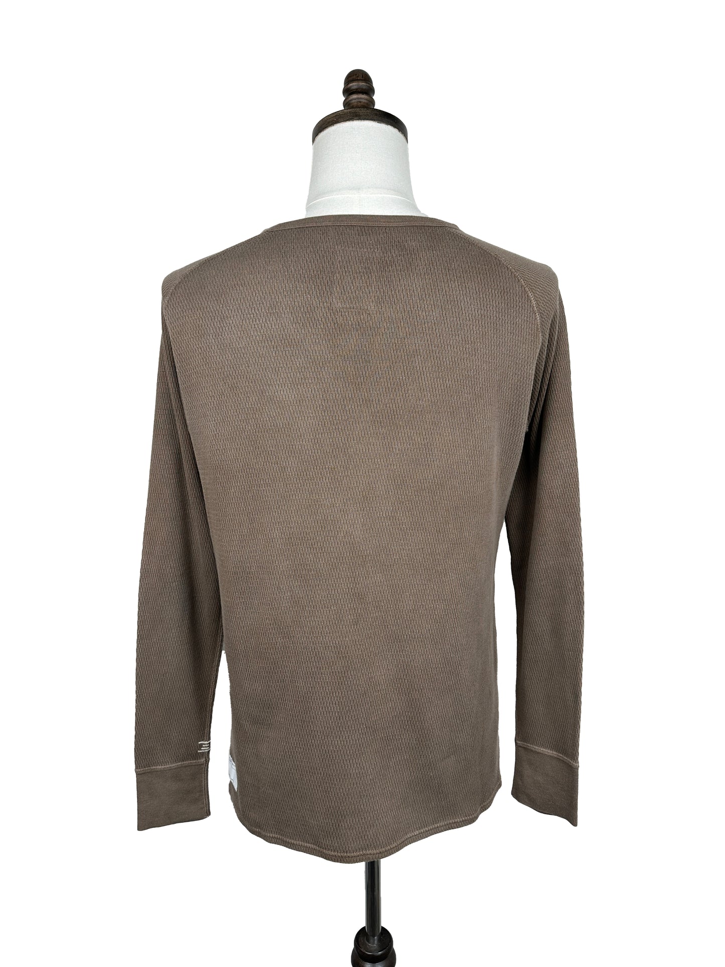 SS12 Mud Waffle Henley L/S (Giza)