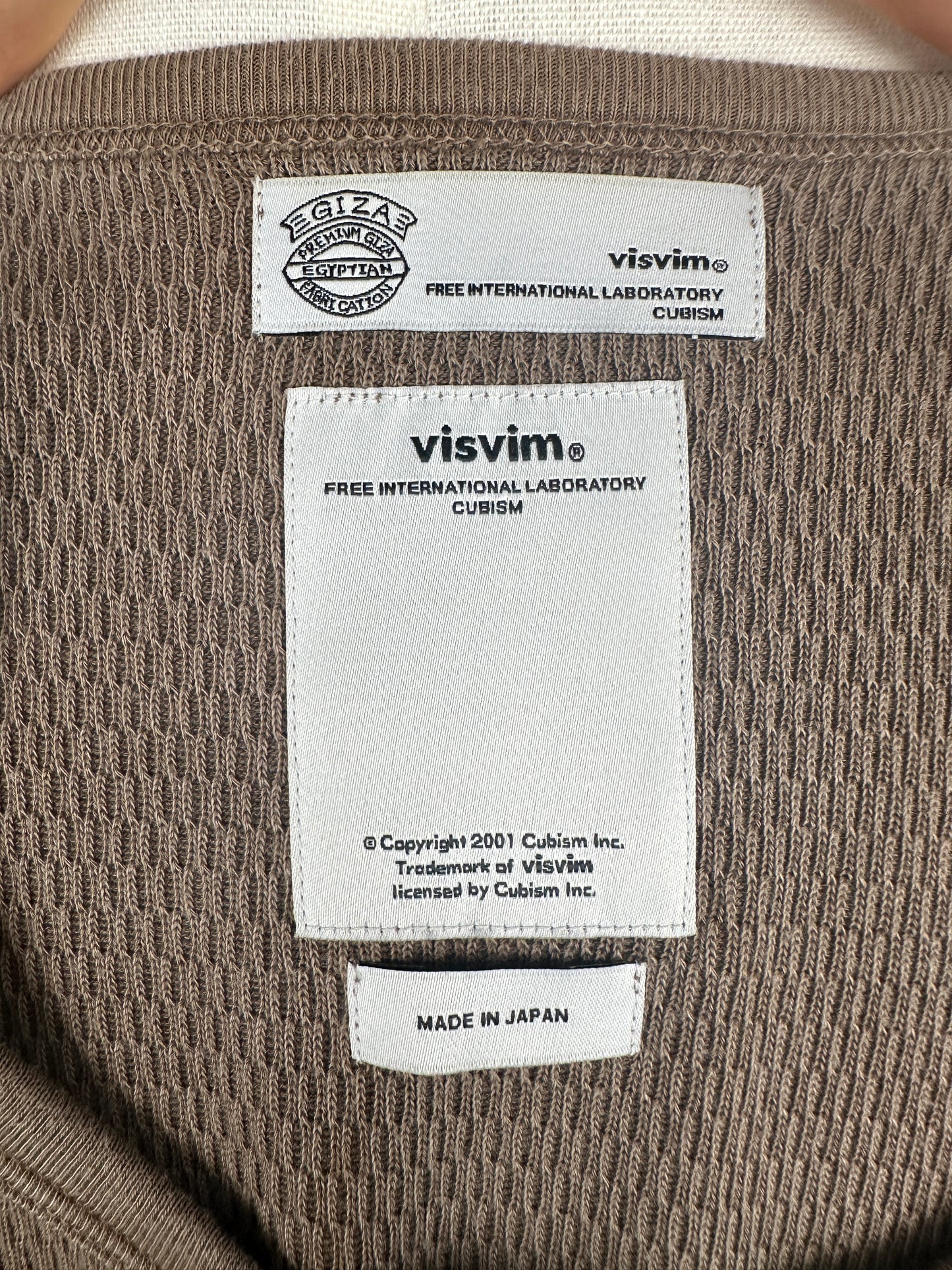 SS12 Mud Waffle Henley L/S (Giza)