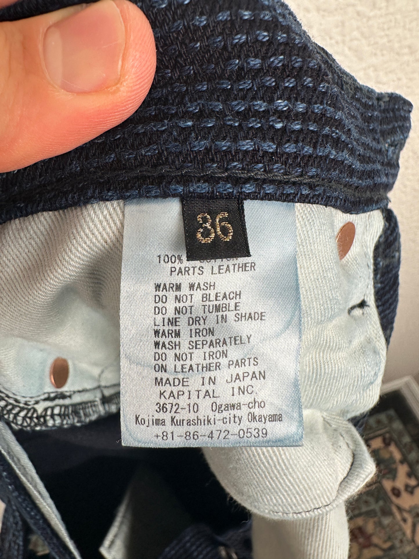 Century Denim 5P Monkey Cisco - No. 1.2.3-S