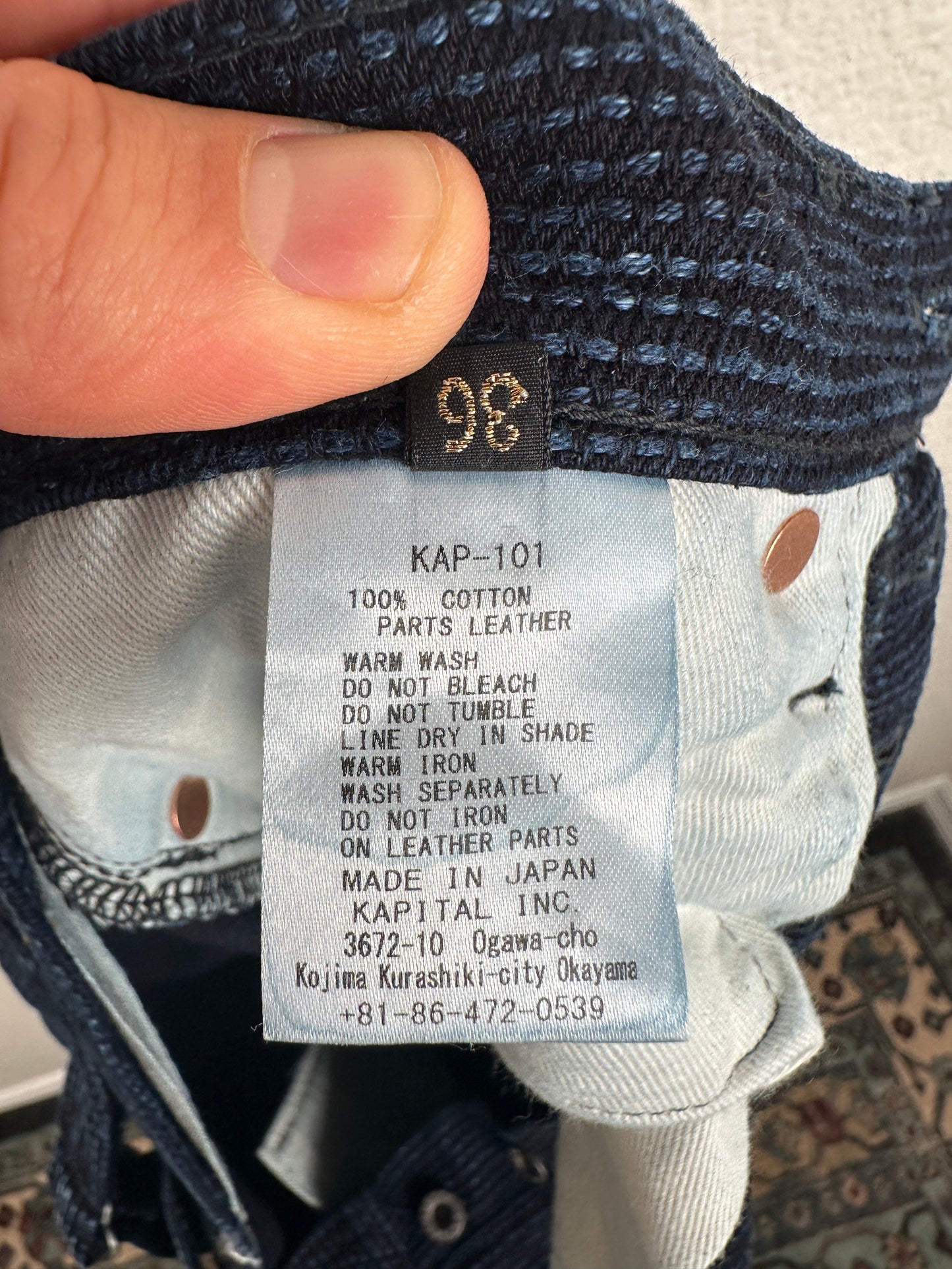 Century Denim 5P Monkey Cisco - No. 1.2.3-S