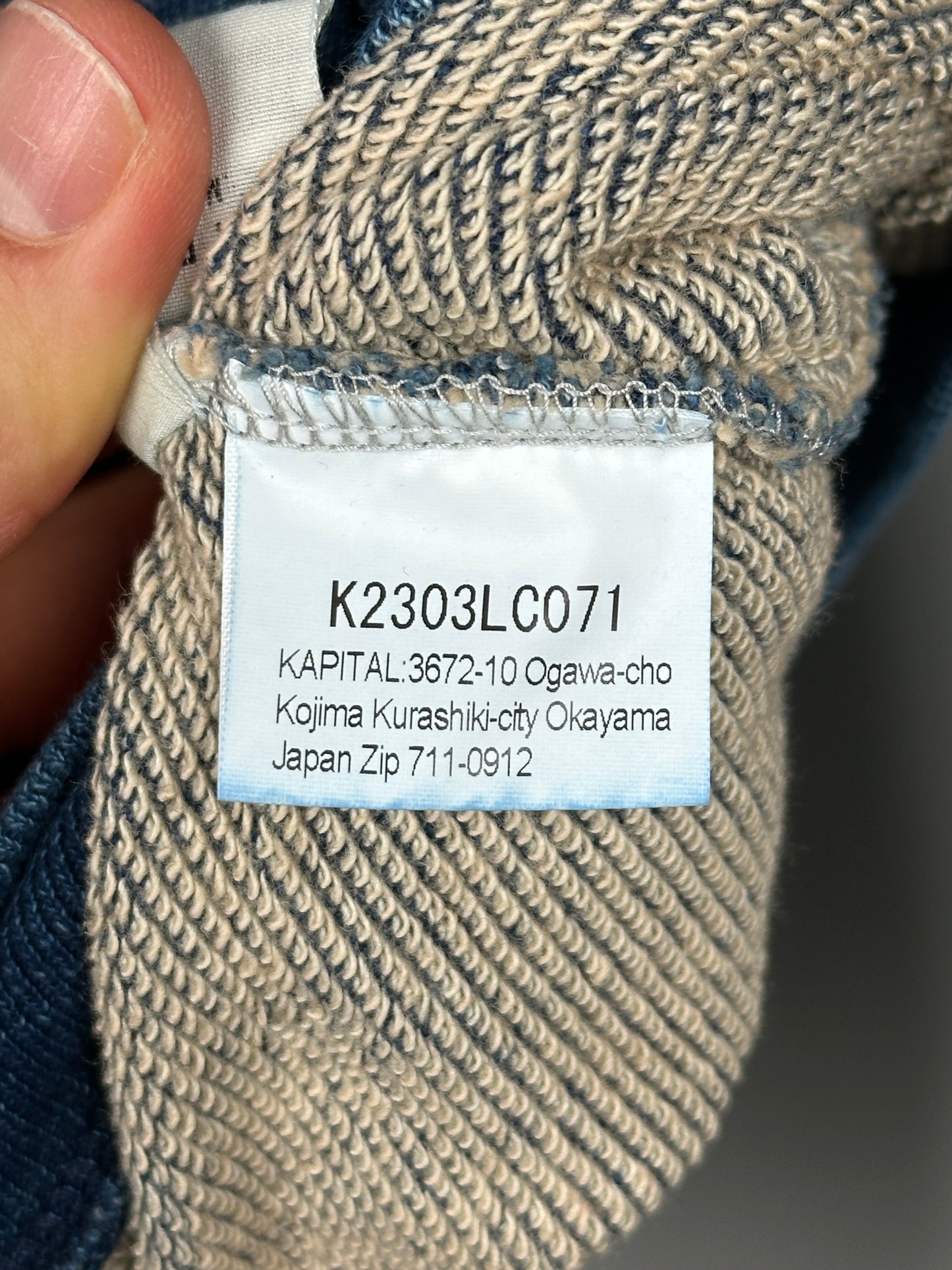 SS23 IDG Knit Big SWT