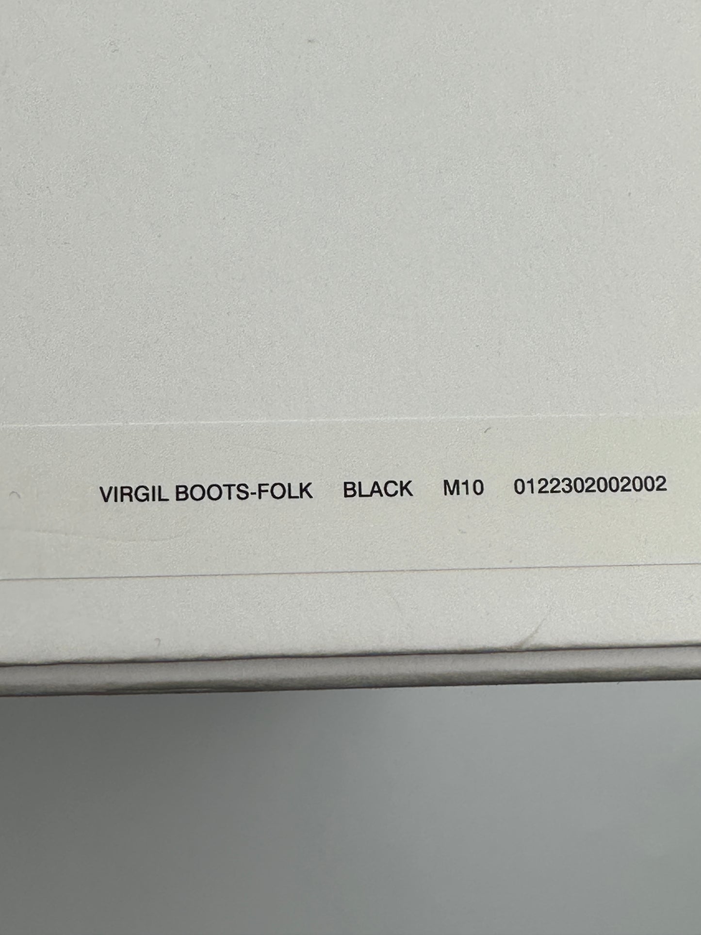 SS22 SPOT Virgil Boots-Folk