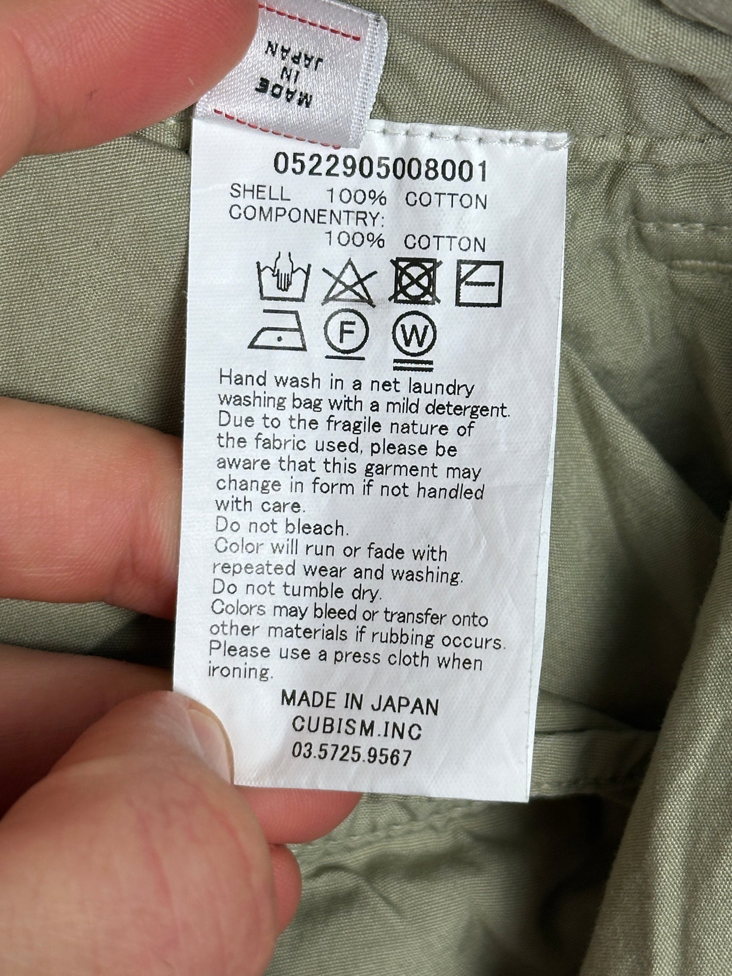 SS22 Contrary Dept. Field Chino Pants