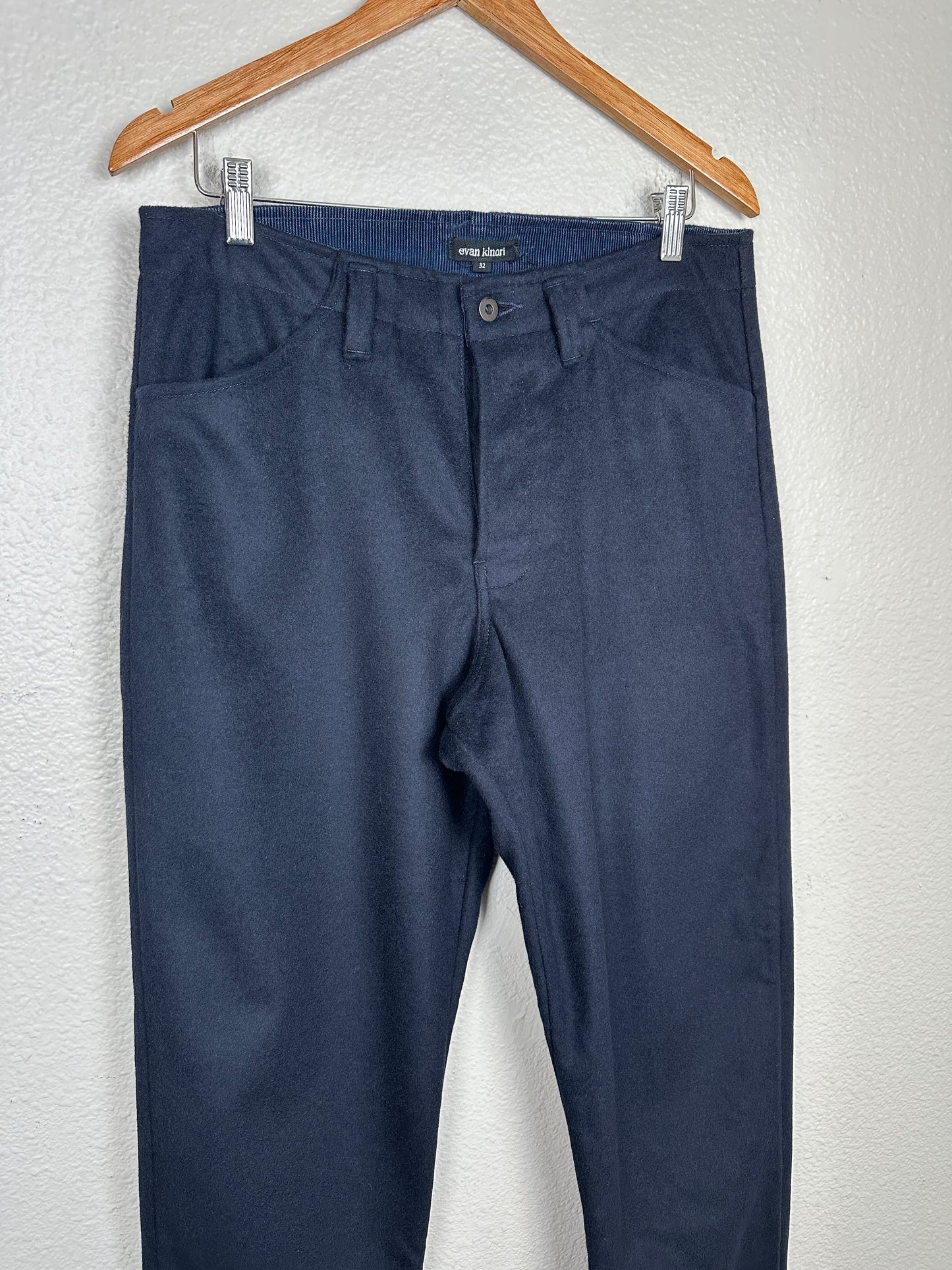 Four Pocket Pant - Brushed Wool/Cashmere Flannel