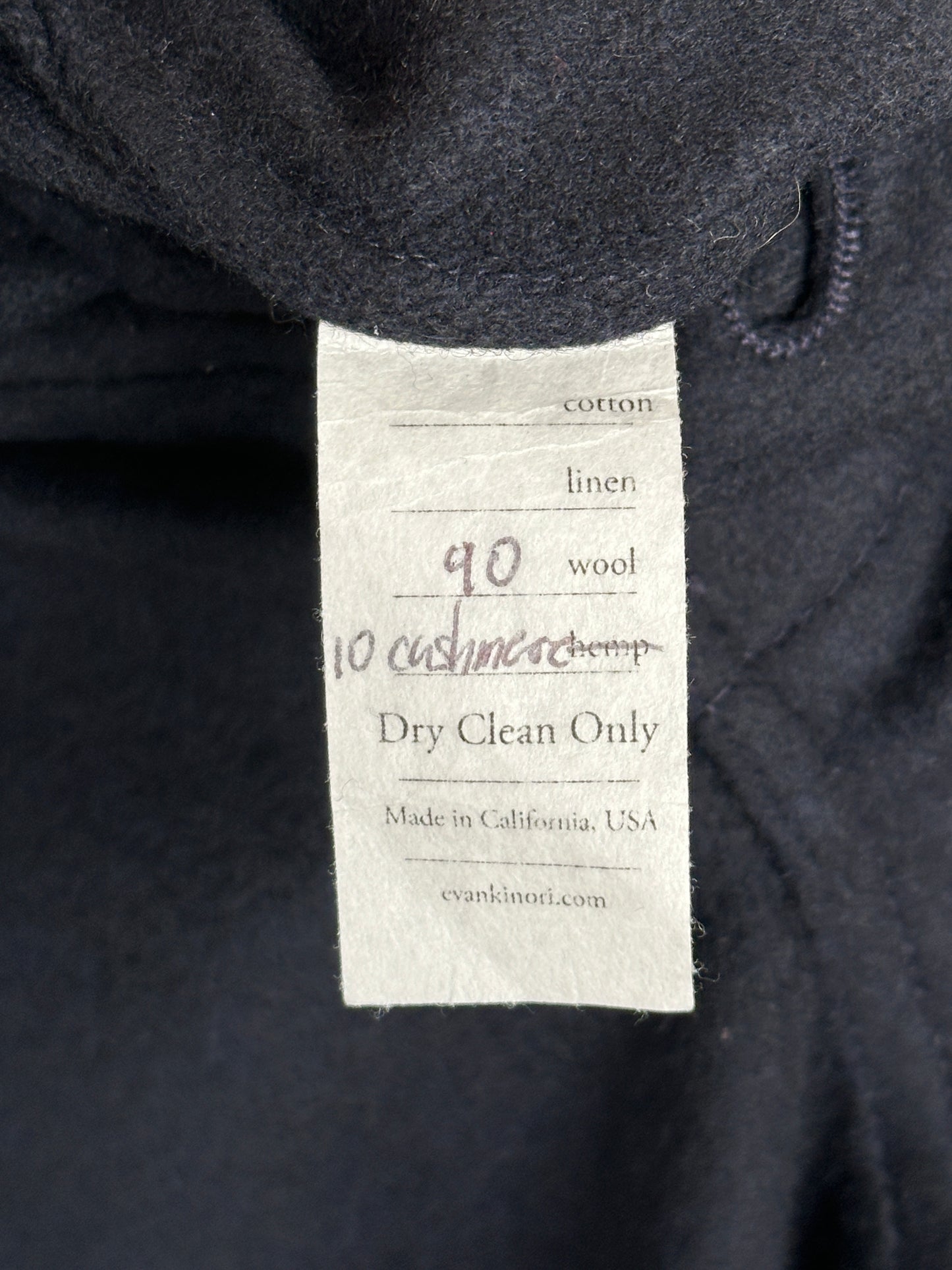 Four Pocket Pant - Brushed Wool/Cashmere Flannel