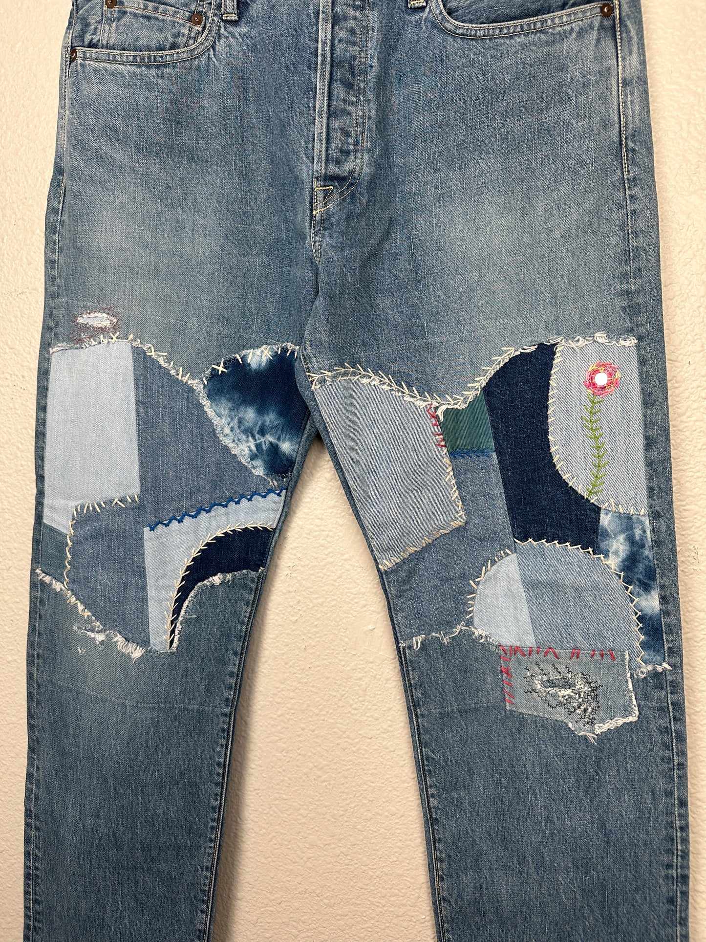 SS21 14Oz Denim 5P Monkey CISCO (66 Hippie Needle Remake)