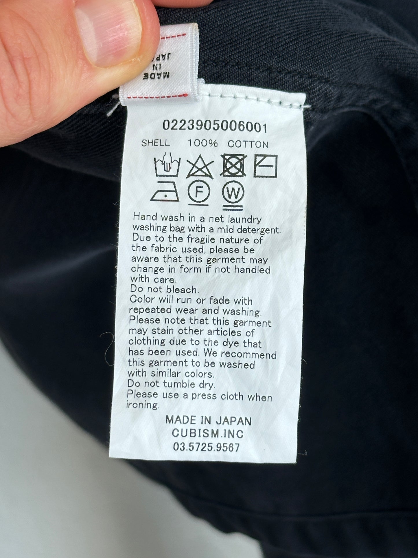 SS23 ICT SS Hammons Chore JKT DMGD