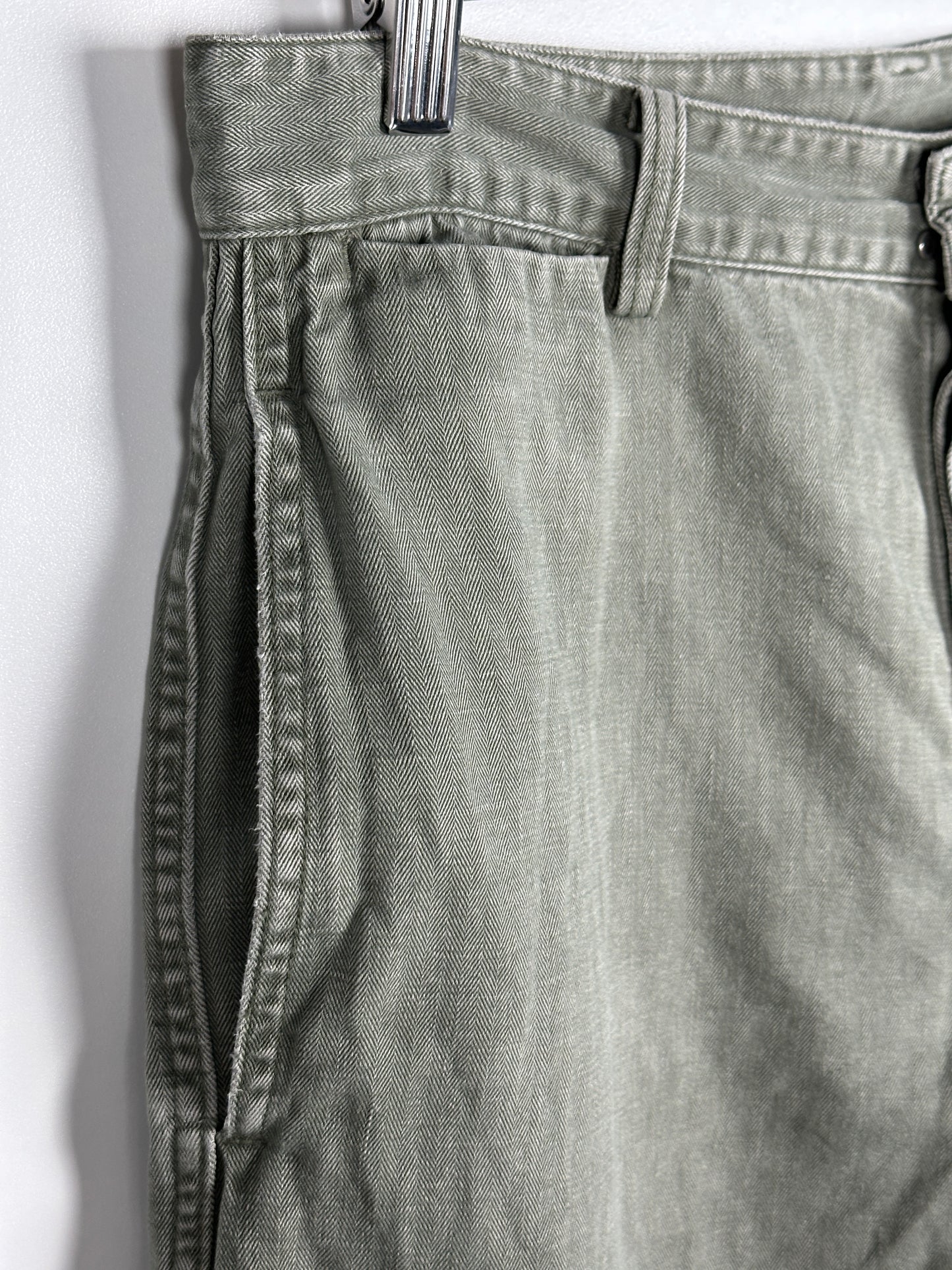 SS14 SPOT Pastoral Shorts (C/L Herringbone)