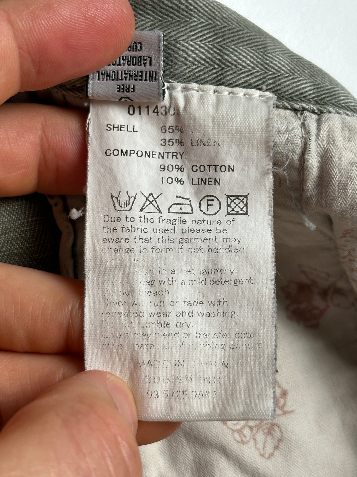 SS14 SPOT Pastoral Shorts (C/L Herringbone)
