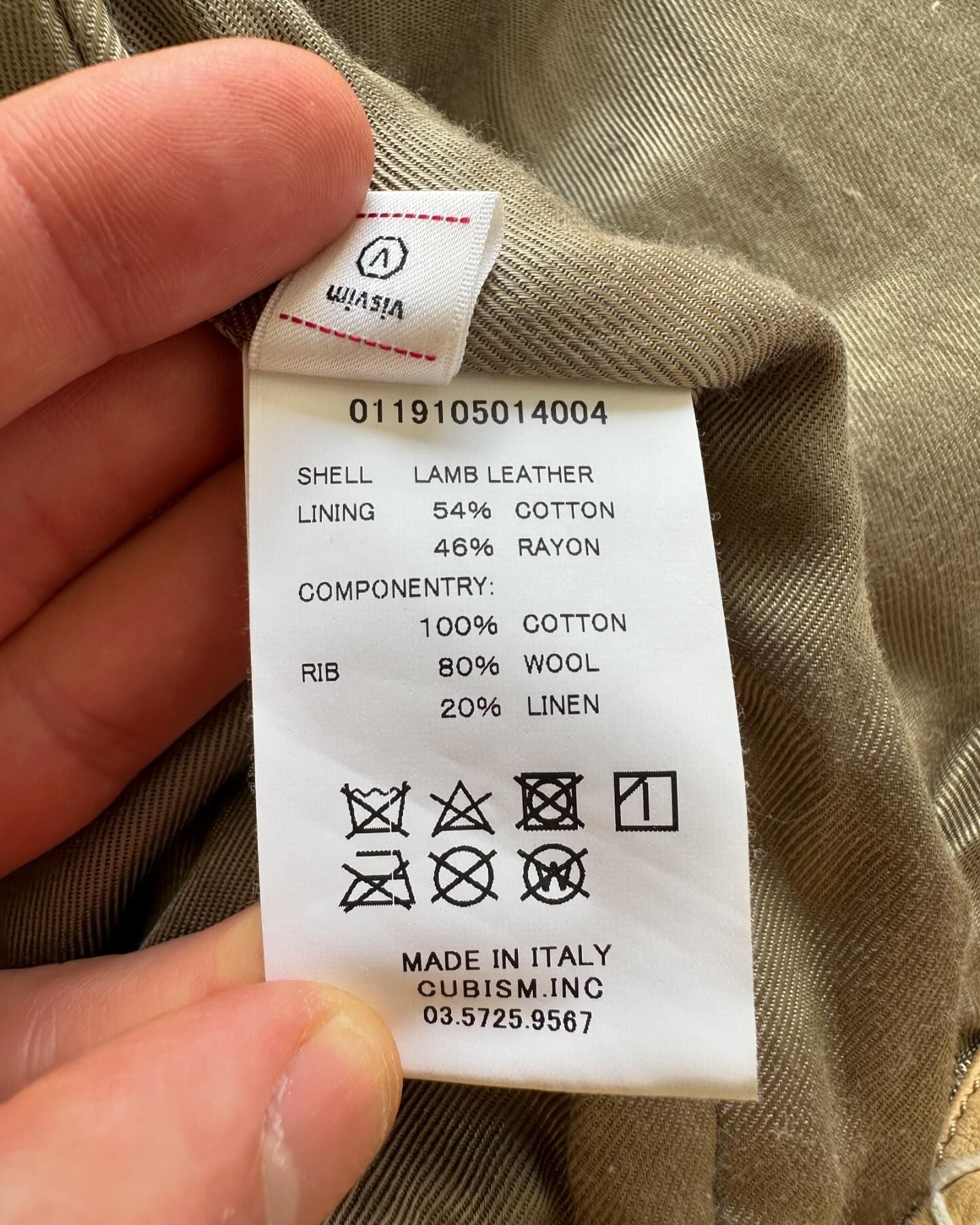 SS19 Sanjuro Kimono JKT IT (Veg Lamb)