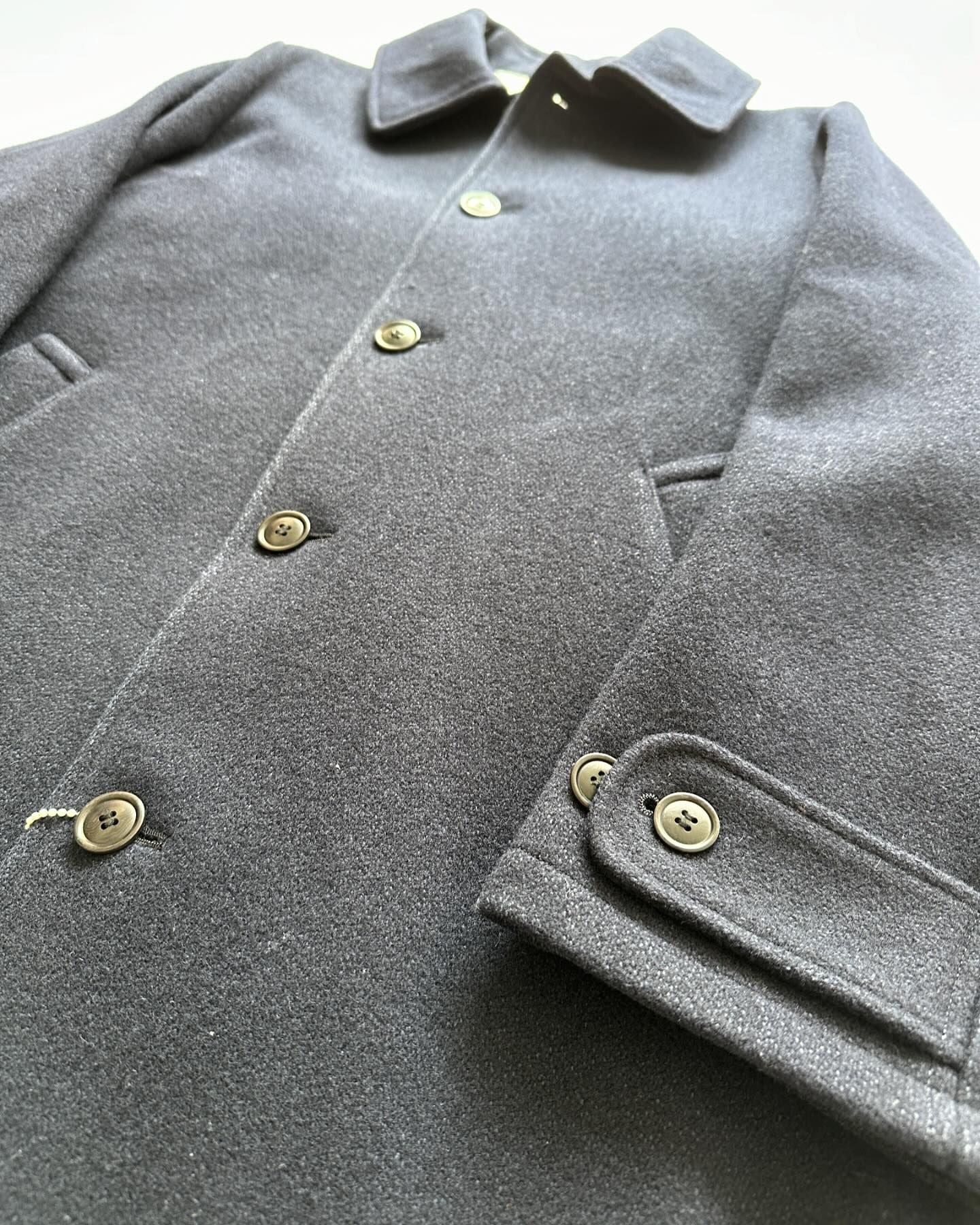 FW16 Herge Coat (Vtg Tweed)