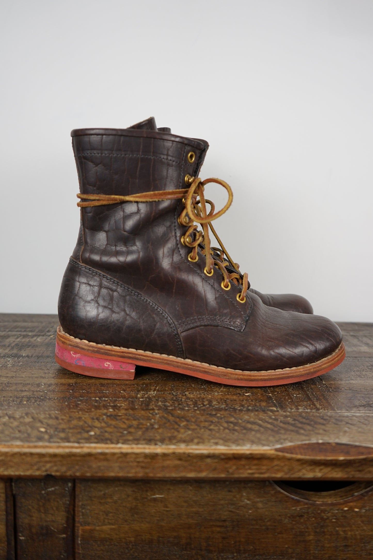 FW14 Brigadier Boots Hi-Folk (Bison)