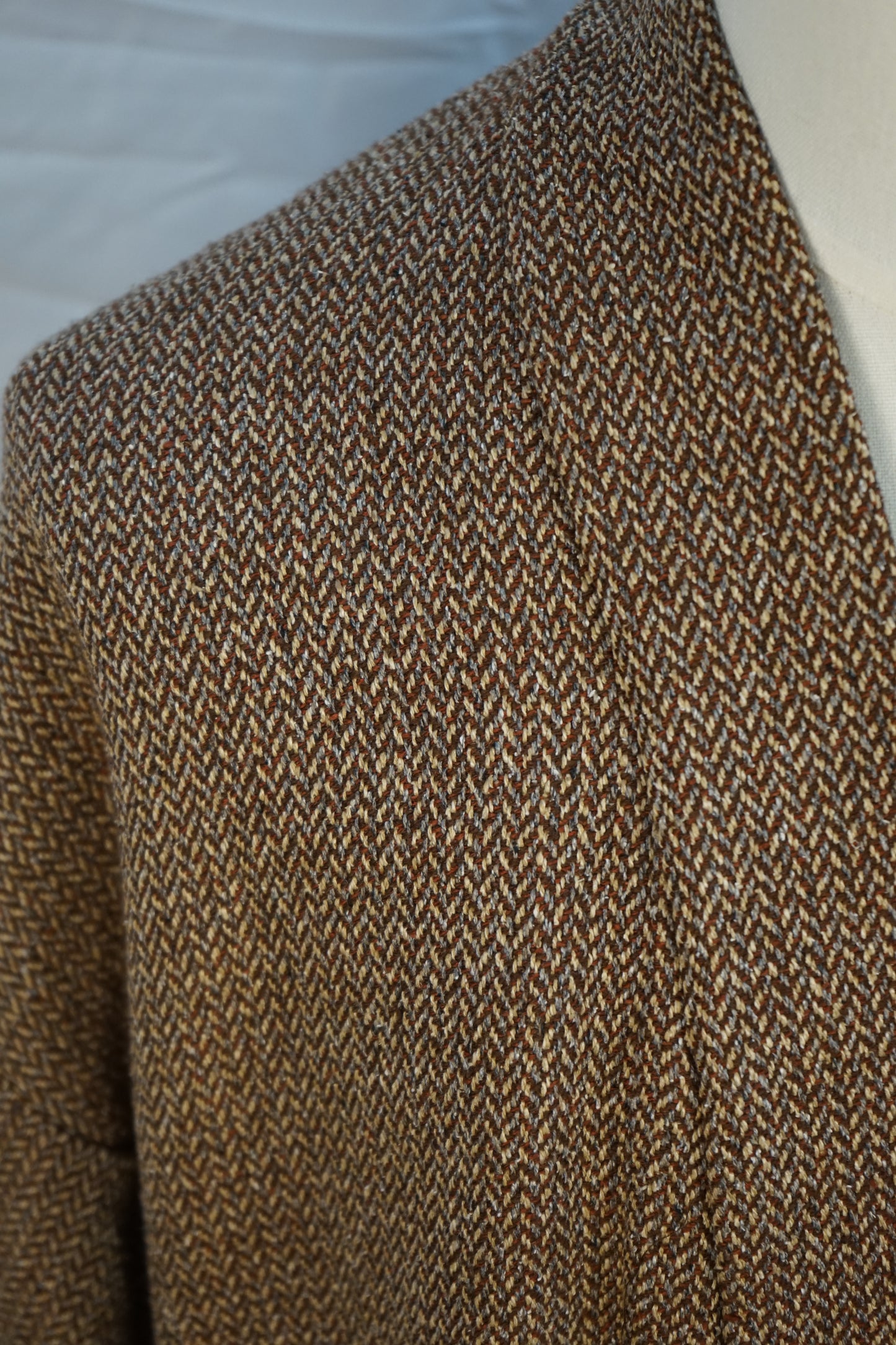 FW17 Yukata Coat Herringbone (SI,W,LI)