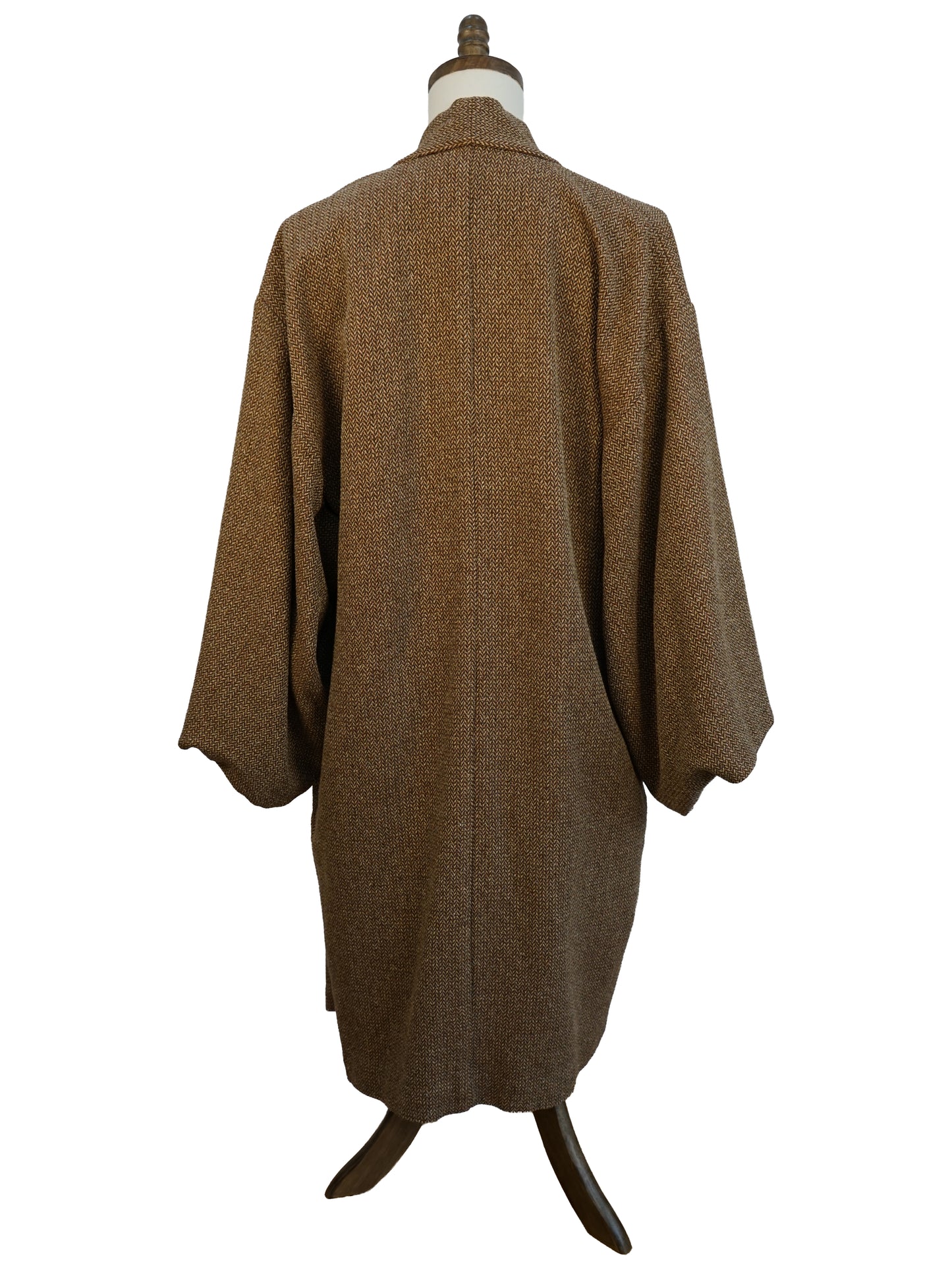 FW17 Yukata Coat Herringbone (SI,W,LI)