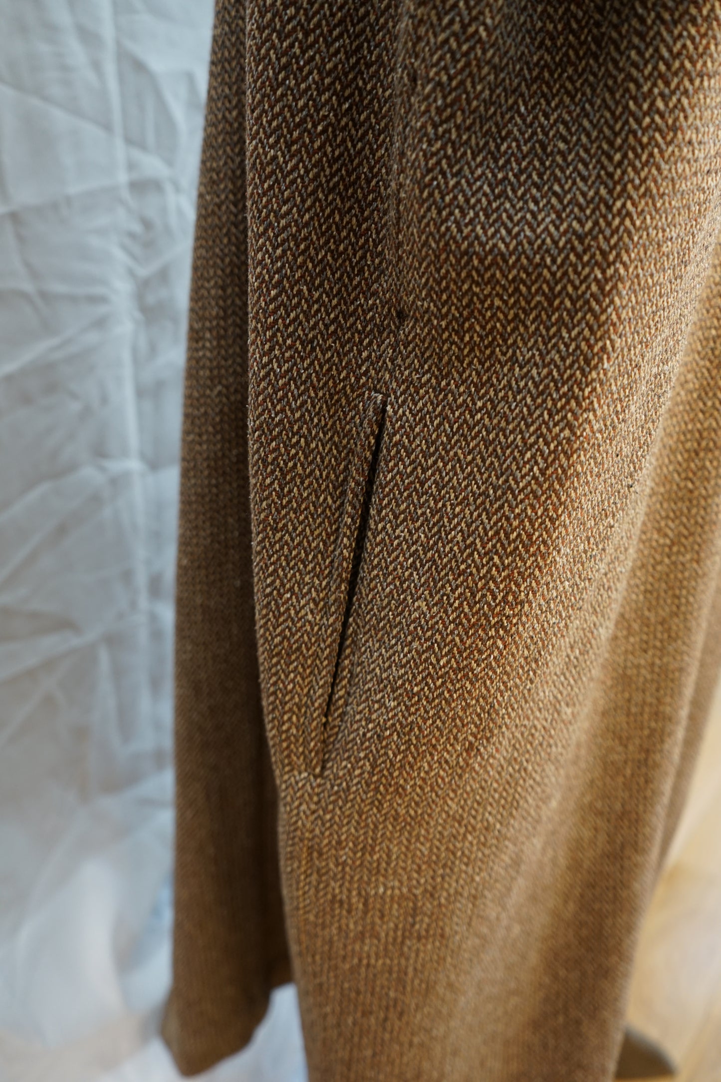 FW17 Yukata Coat Herringbone (SI,W,LI)