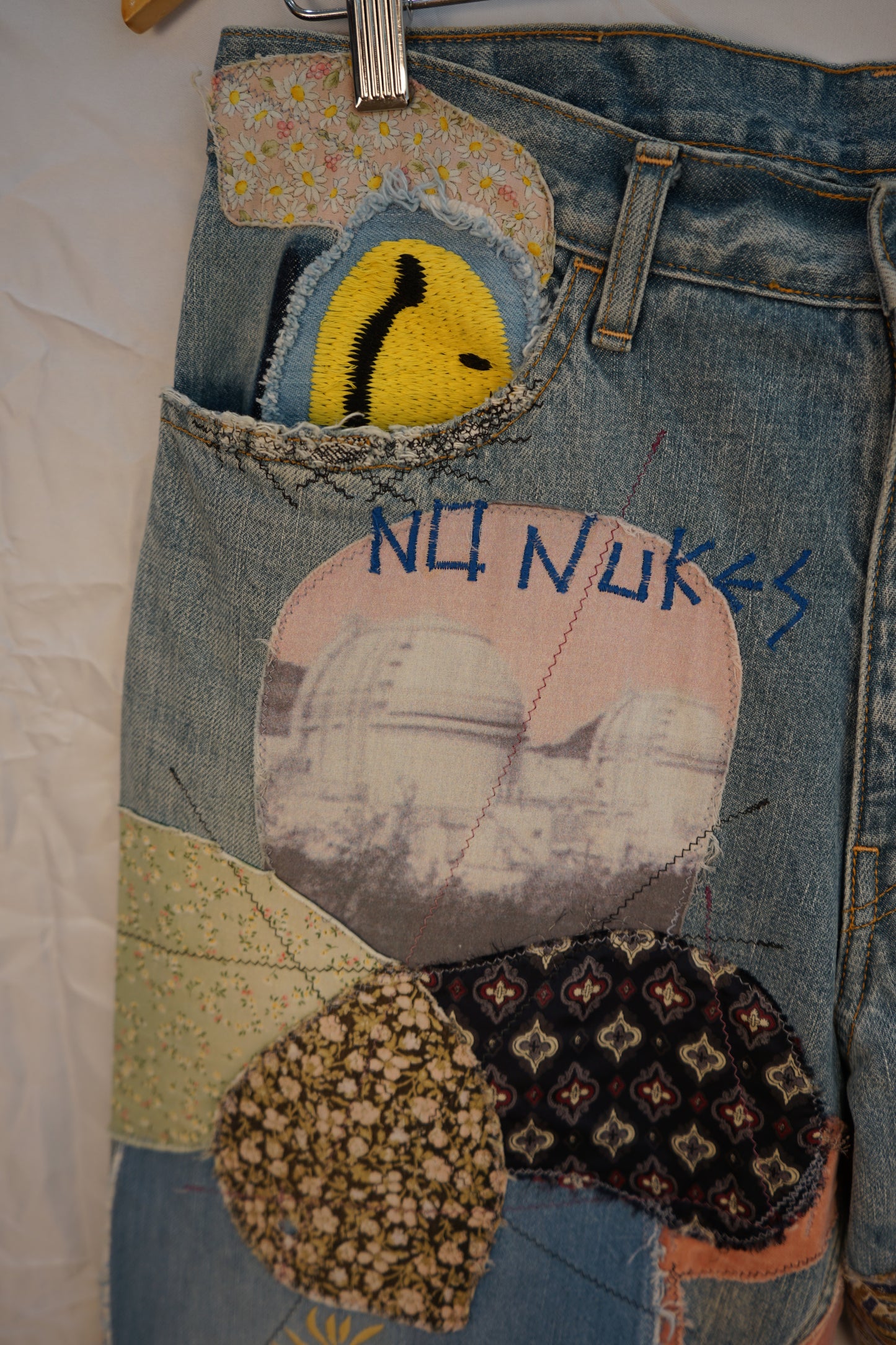 FW20 14oz Denim 5P Botanical Rat-Flare (Flare Star Hippie Remake)