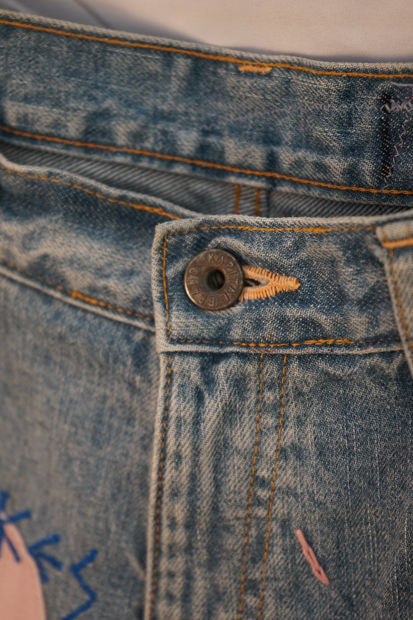 FW20 14oz Denim 5P Botanical Rat-Flare (Flare Star Hippie Remake)