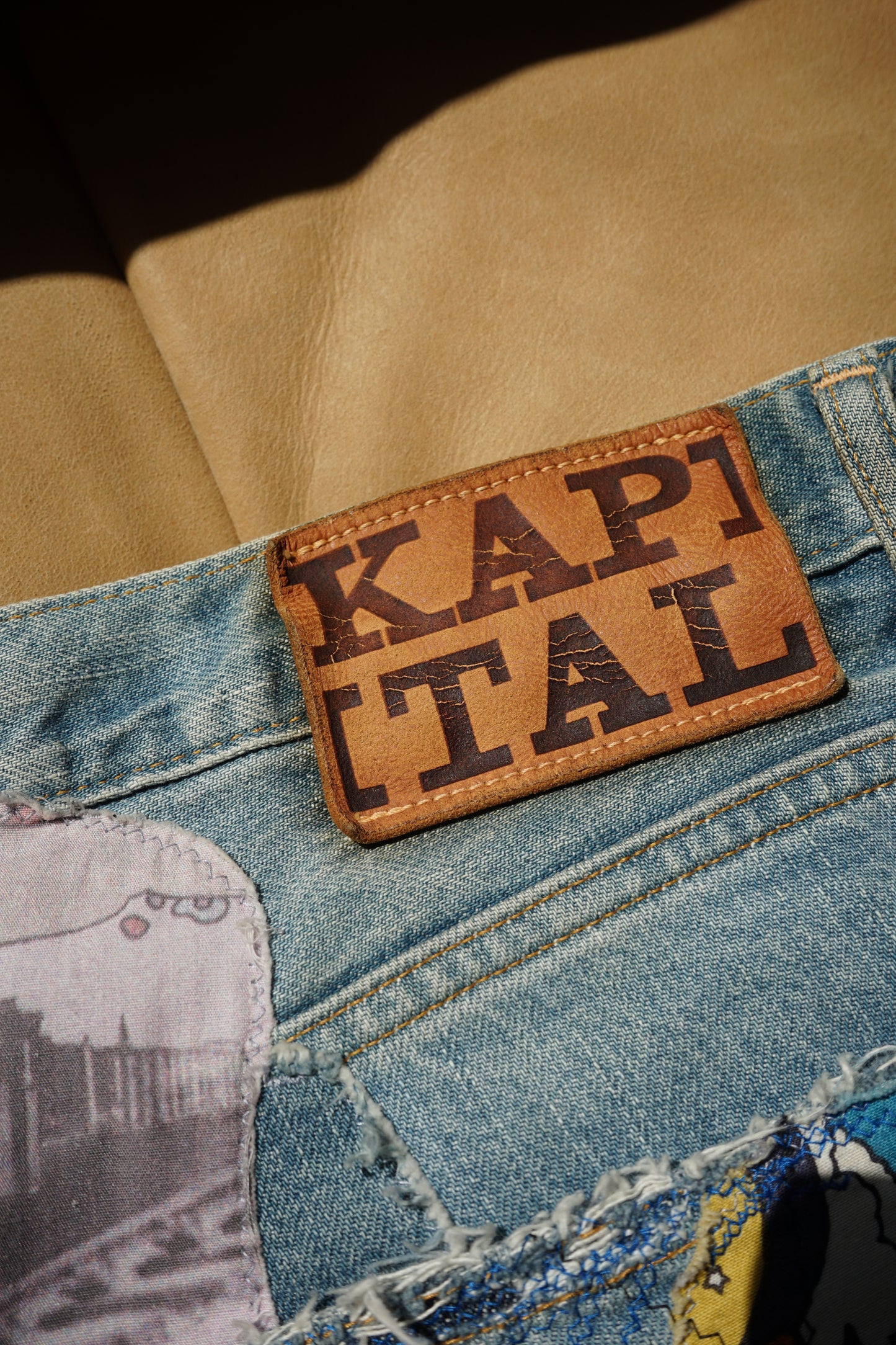 FW20 14oz Denim 5P Botanical Rat-Flare (Flare Star Hippie Remake)
