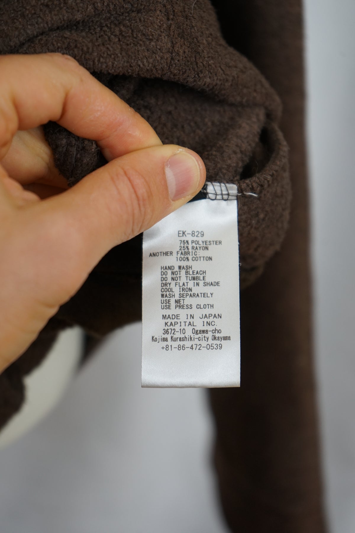 Reverse Fleece BIG Crew Sweatshirt