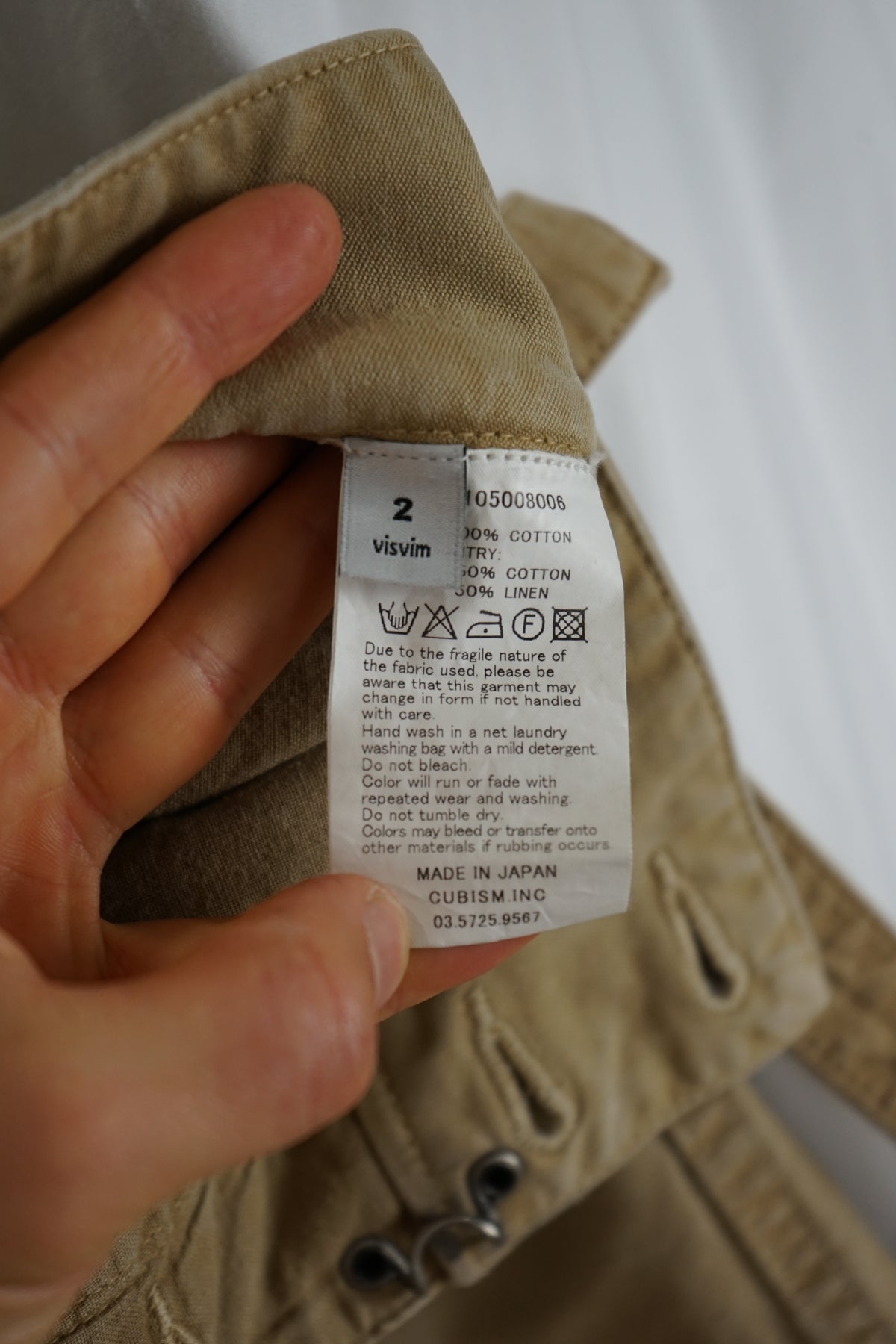 SS15 Pastoral Braces Pant (DMGD Chino)