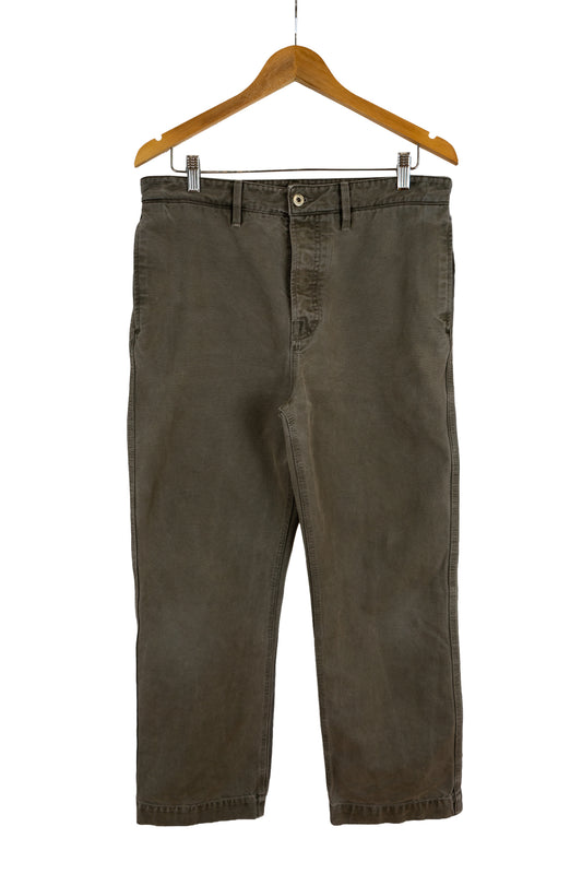 Oil-Washed Canvas Pant